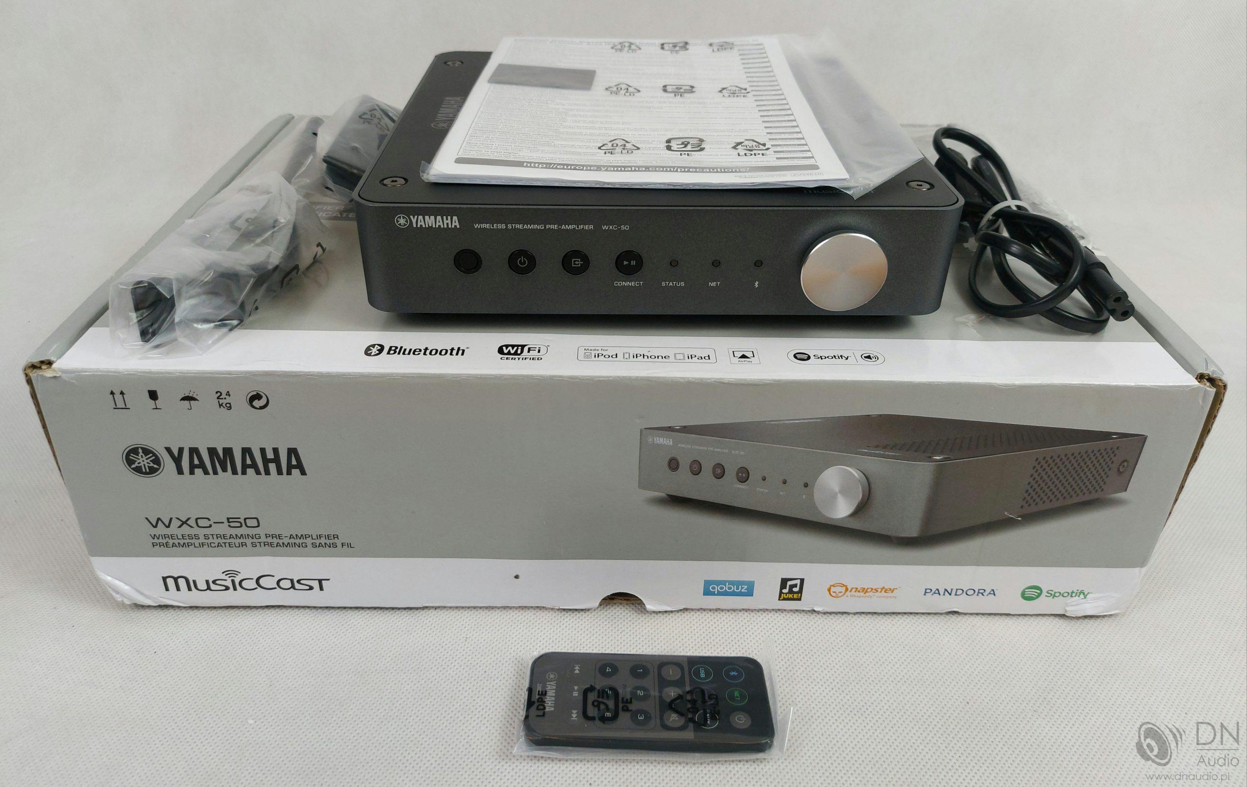 Yamaha WXC-50 Musiccast Amplificatore Telecomando Nuovo Originale Yamaha WXC-50 Musiccast Amplificatore Telecomando Nuovo Originale