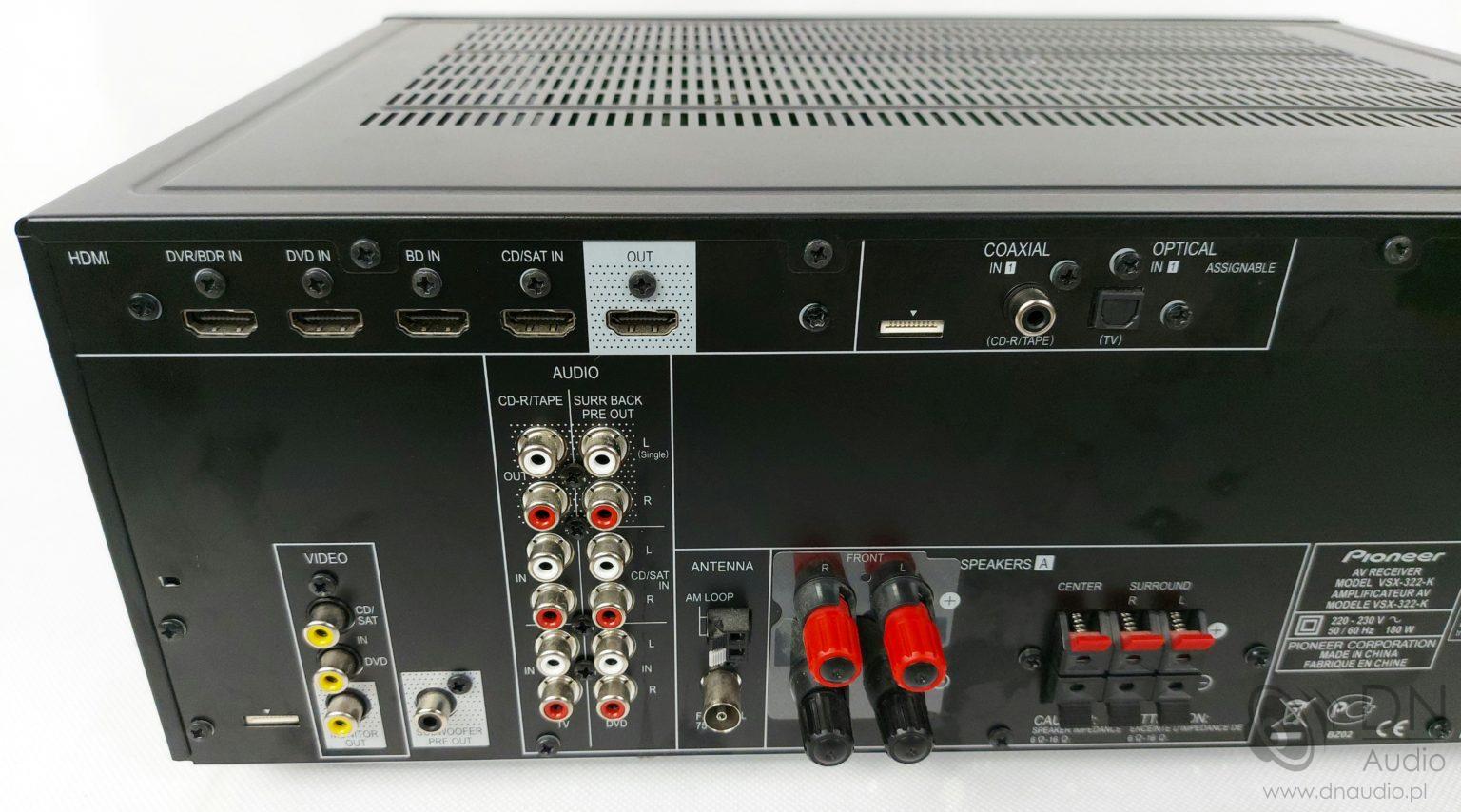 Pioneer VSX-322 – DN Audio