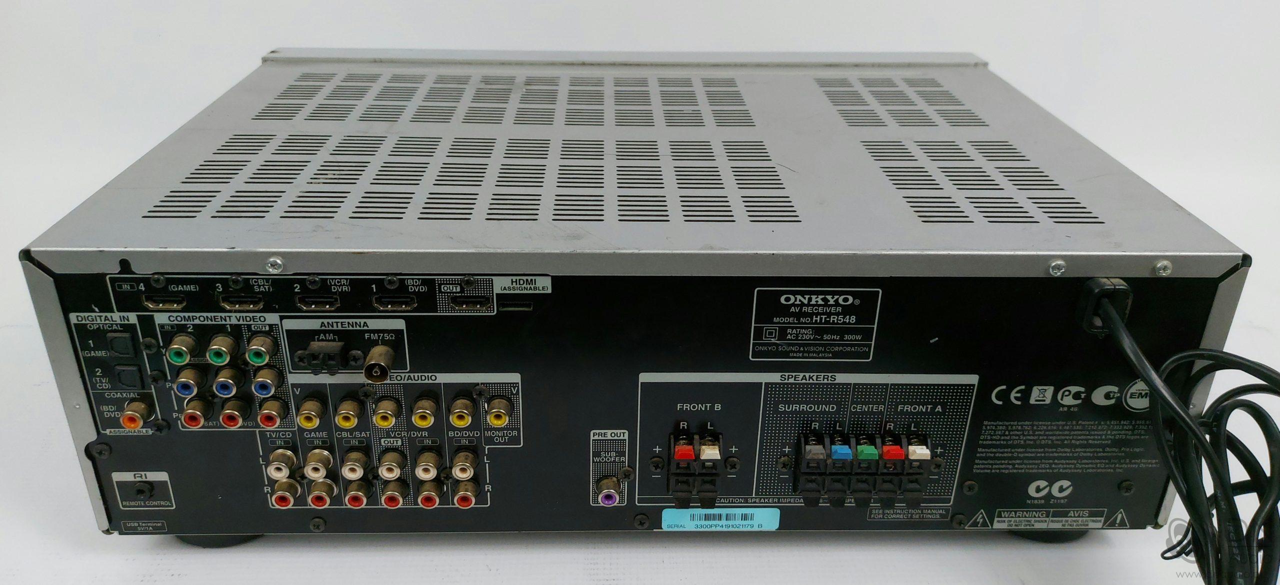 Onkyo HT-R548 - obrazek 6