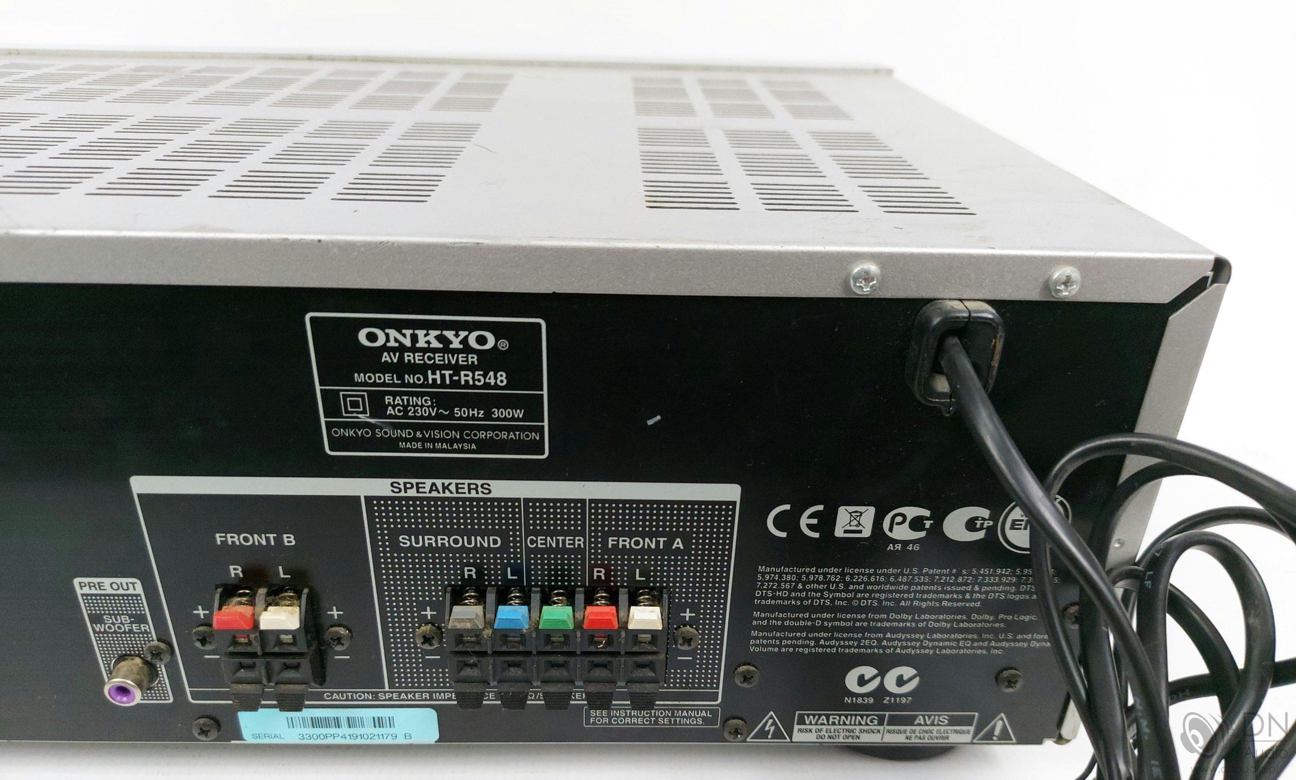 Onkyo HT-R548 - obrazek 8