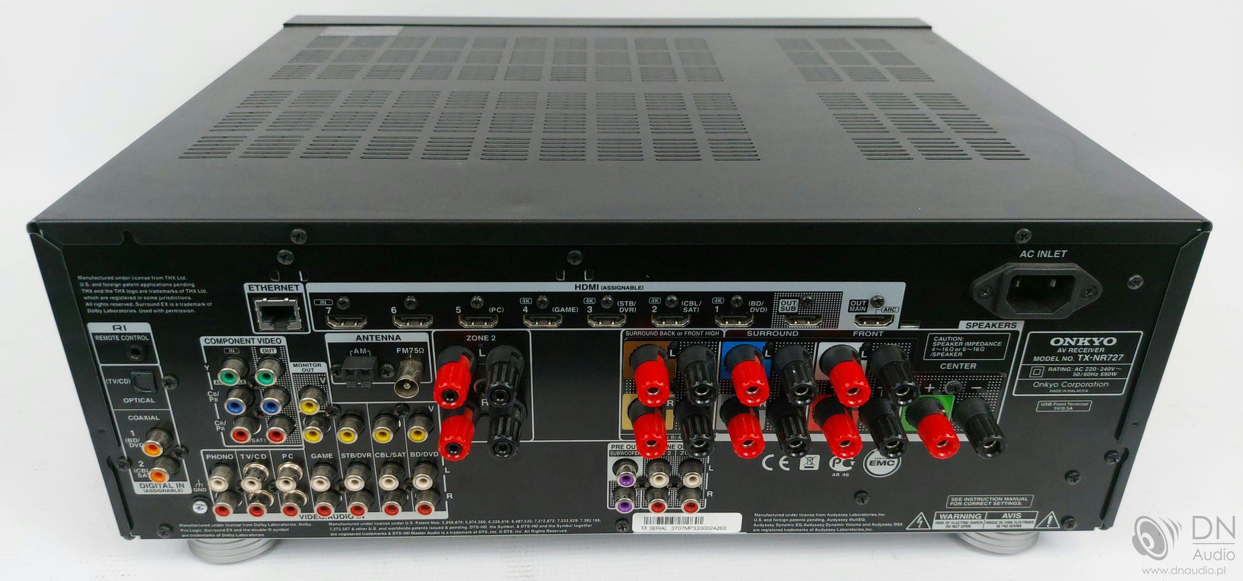 Onkyo TX-NR727 - obrazek 5