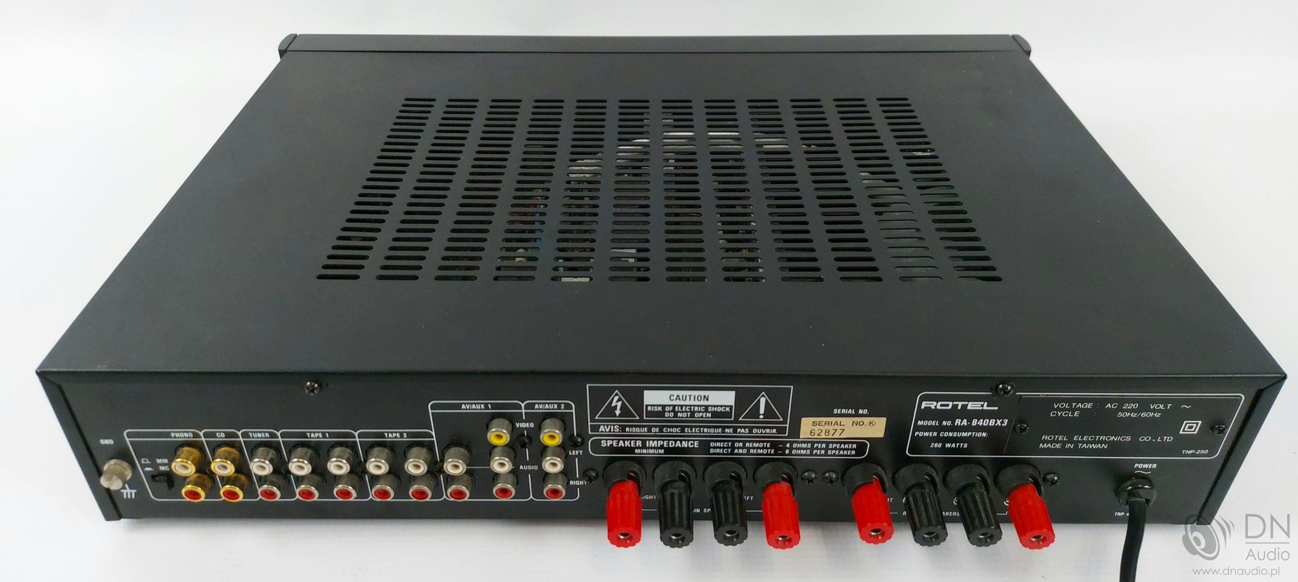 Rotel RA-840BX3 - obrazek 7