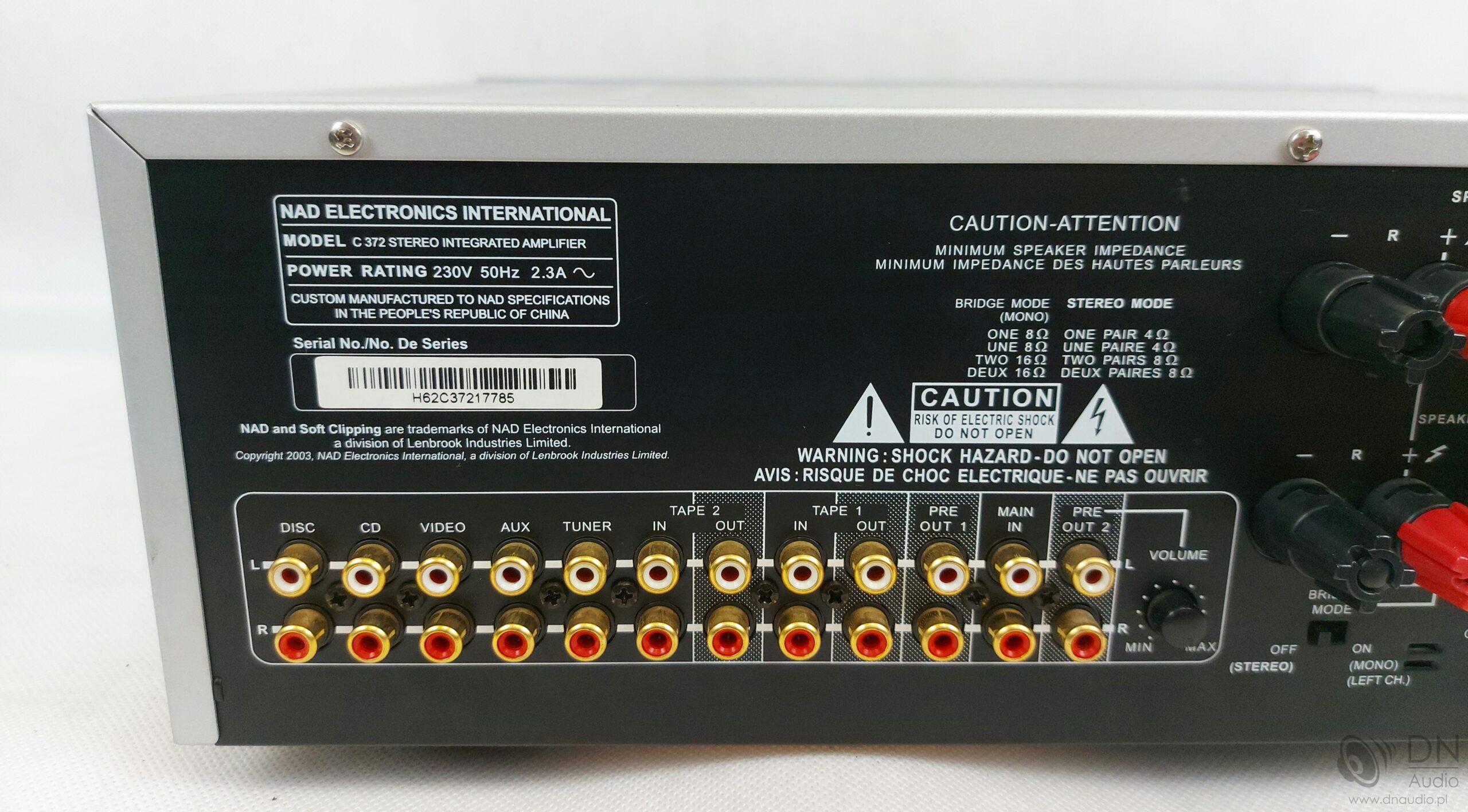 NAD C372 - obrazek 7