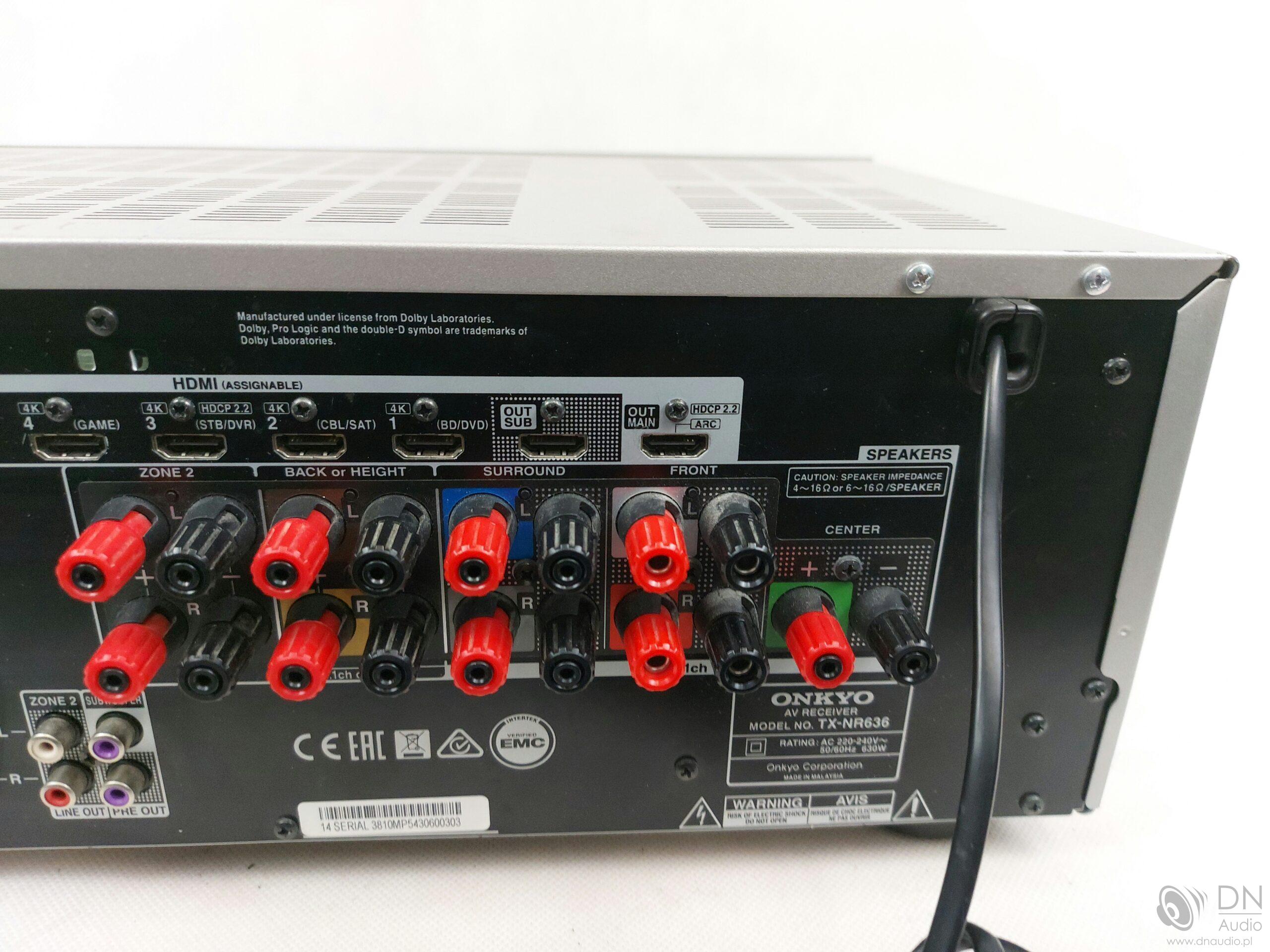 Onkyo TX-NR636 - obrazek 9