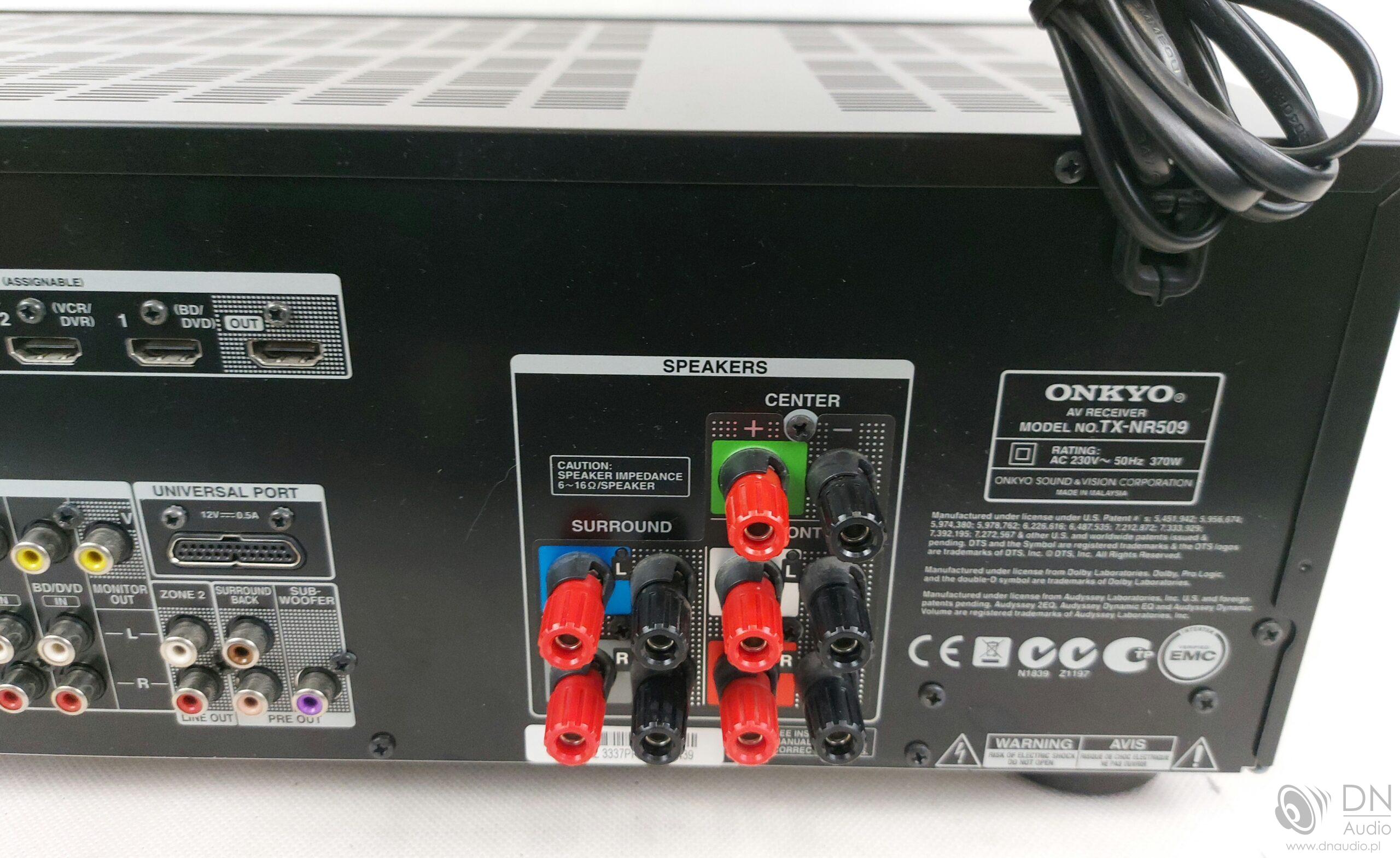 Onkyo TX-NR509 - obrazek 10