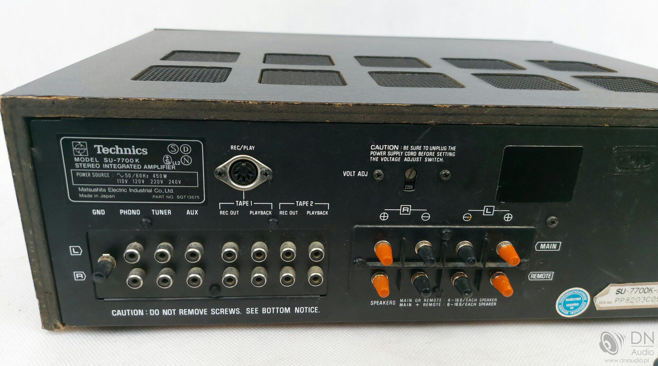 Technics SU-7700K - obrazek 7