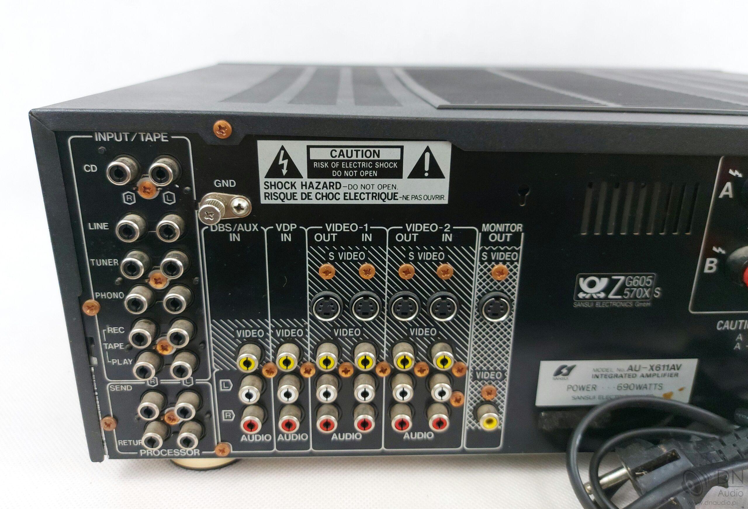 Sansui AU-X611AV - obrazek 8