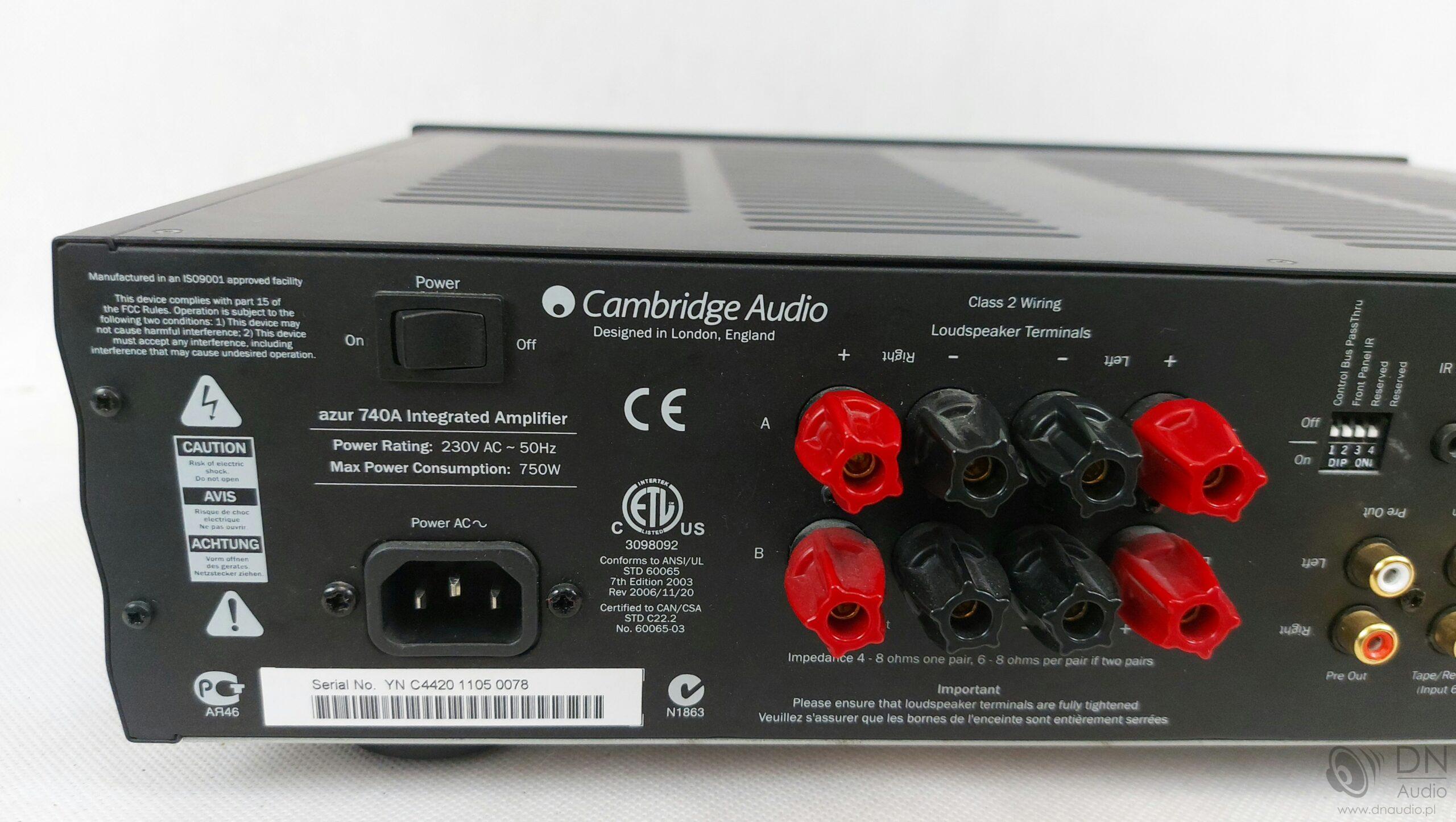 Cambridge Audio Azur 740A - obrazek 8