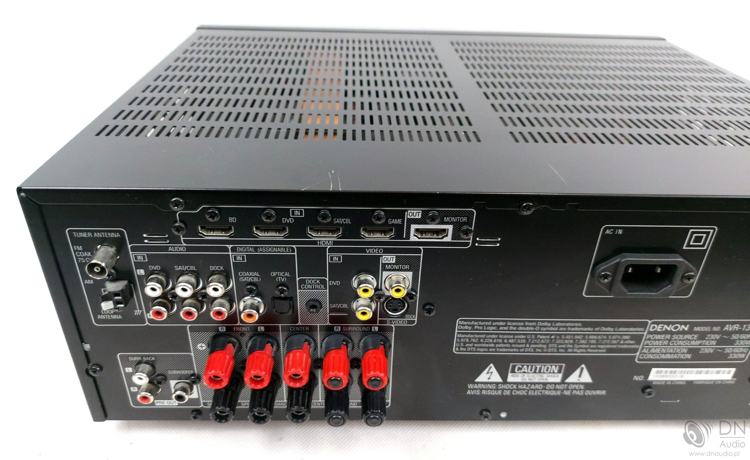 Denon AVR-1312 - obrazek 8