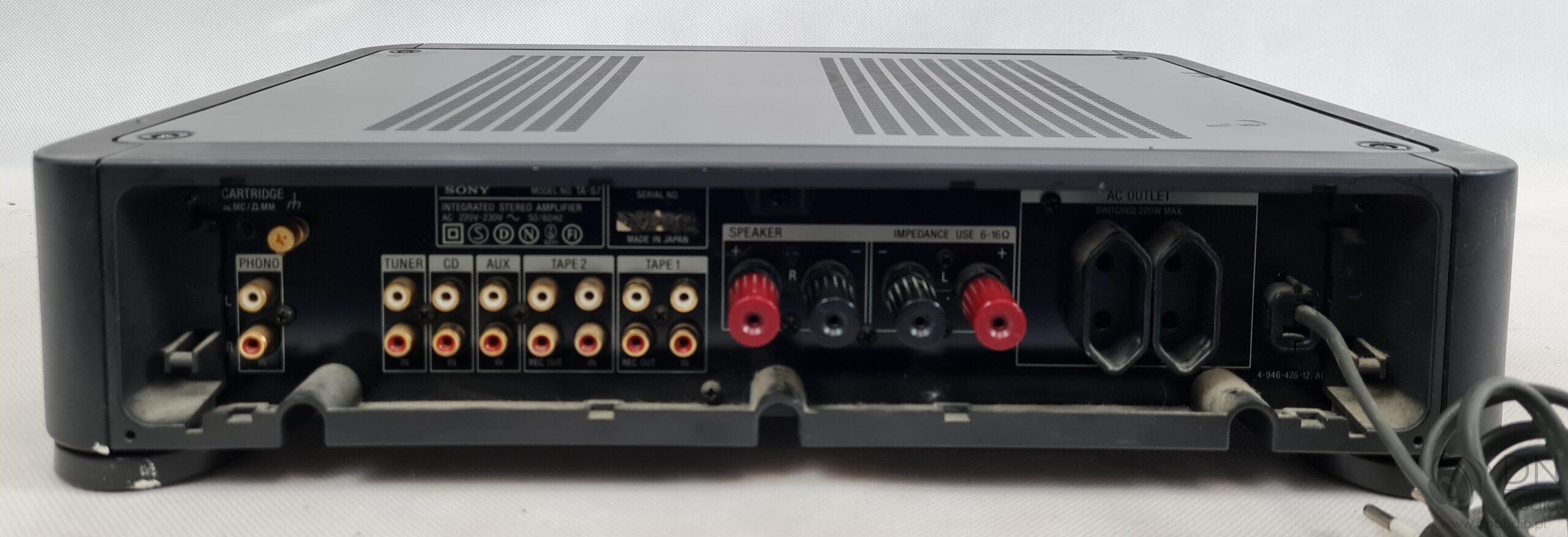 Sony TA-S7 - obrazek 8