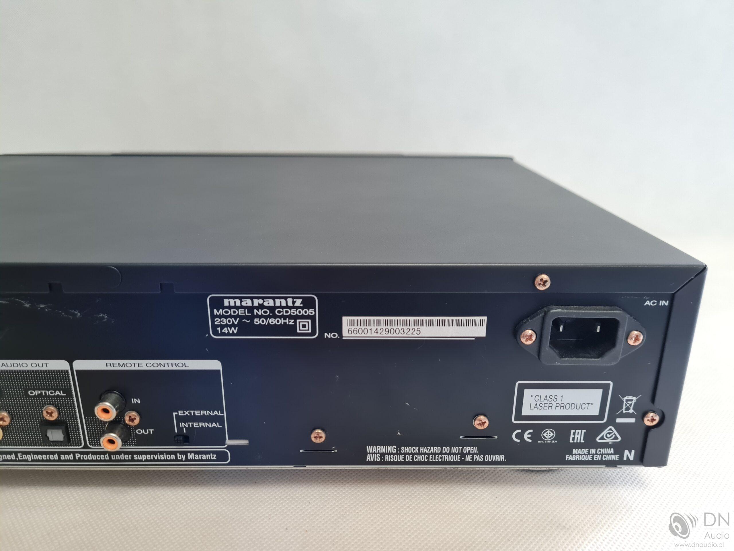 Marantz CD5005 - obrazek 9
