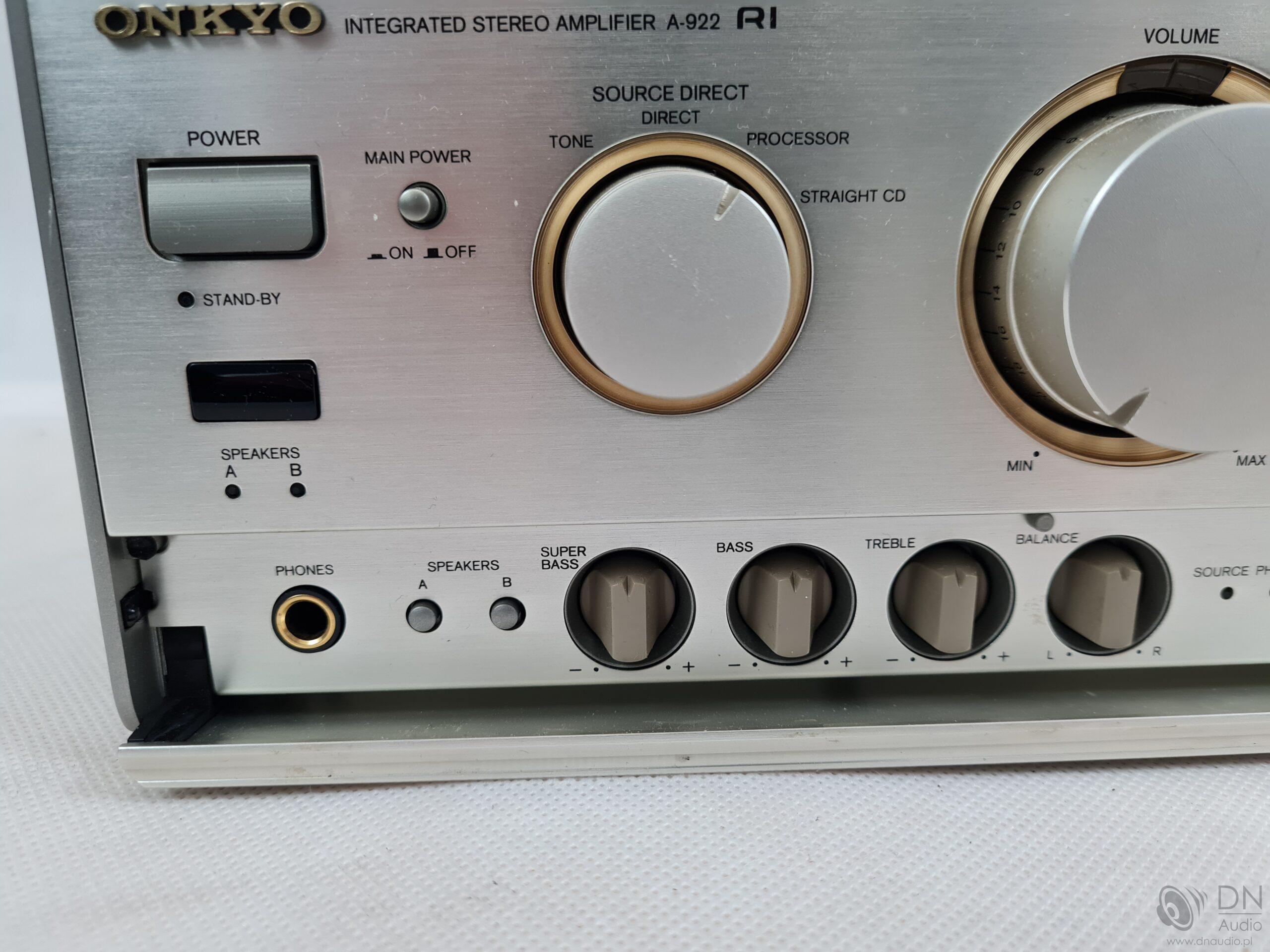 Onkyo A-922 - obrazek 3