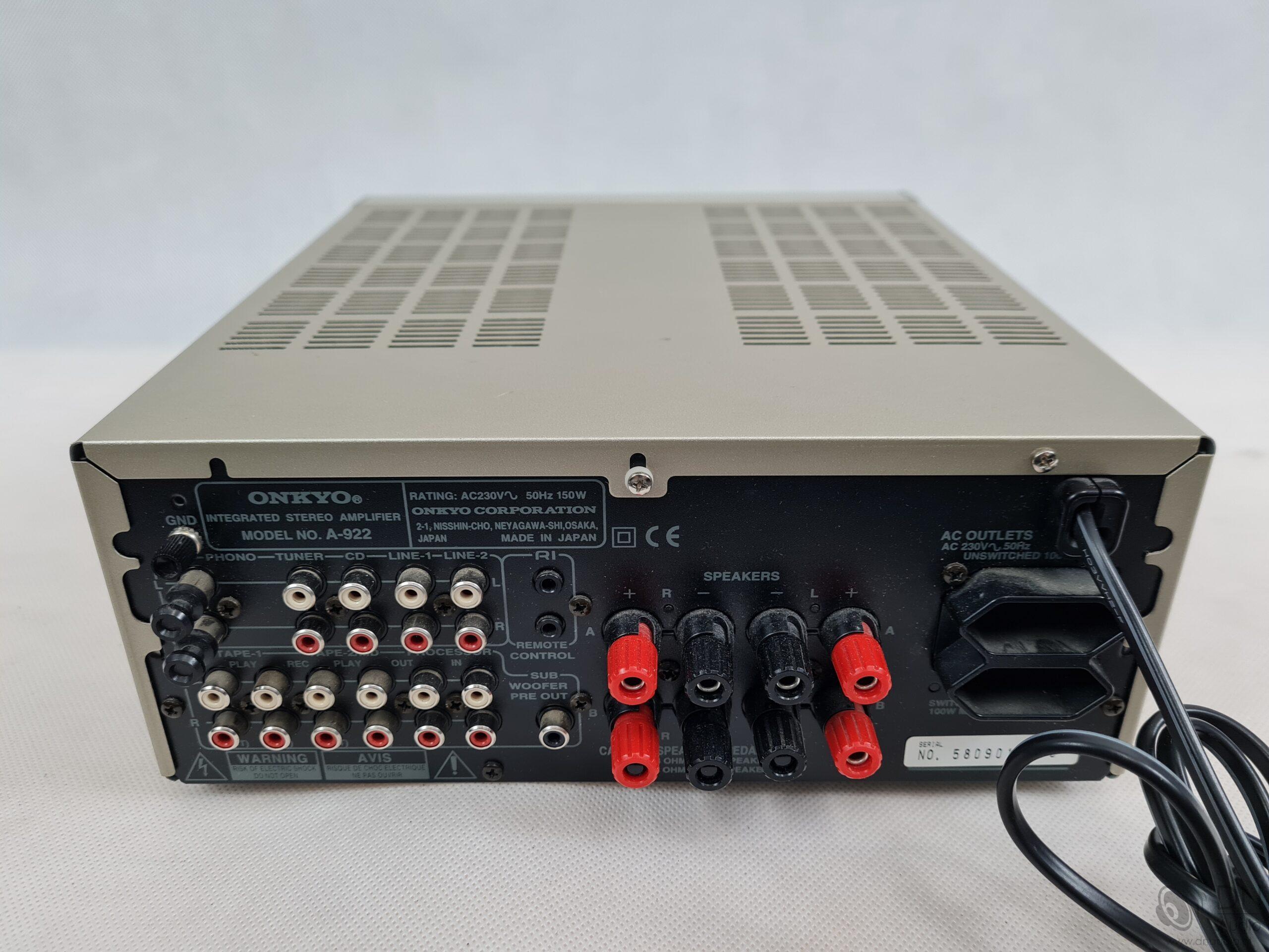 Onkyo A-922 - obrazek 9