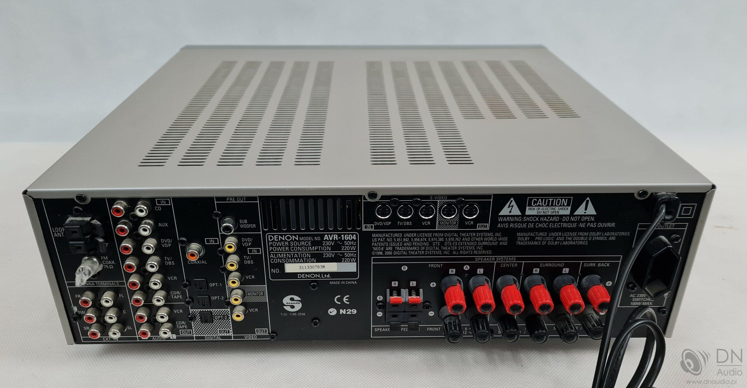 Denon AVR-1604 - obrazek 8