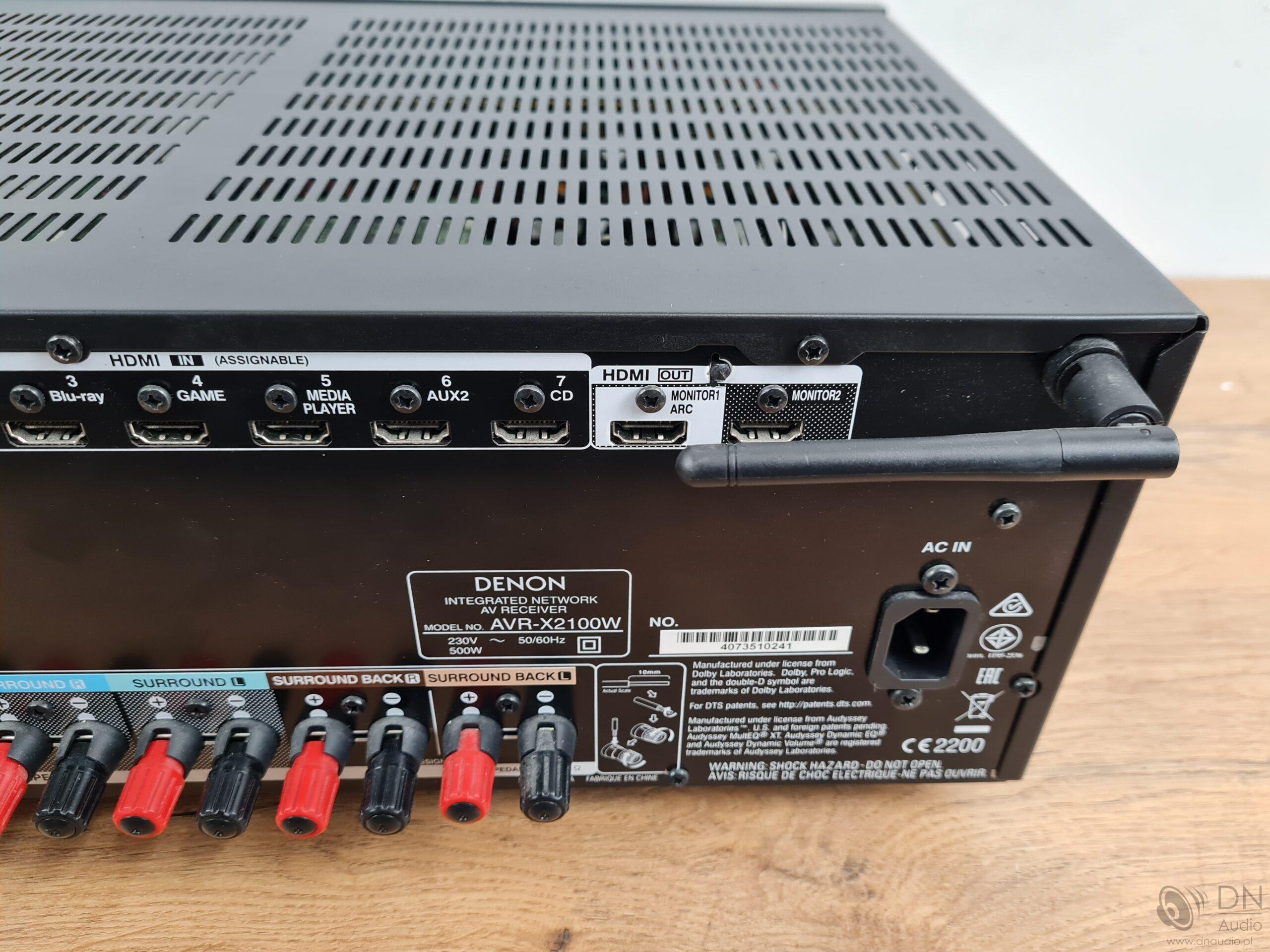 Denon AVR-X2100W - obrazek 11