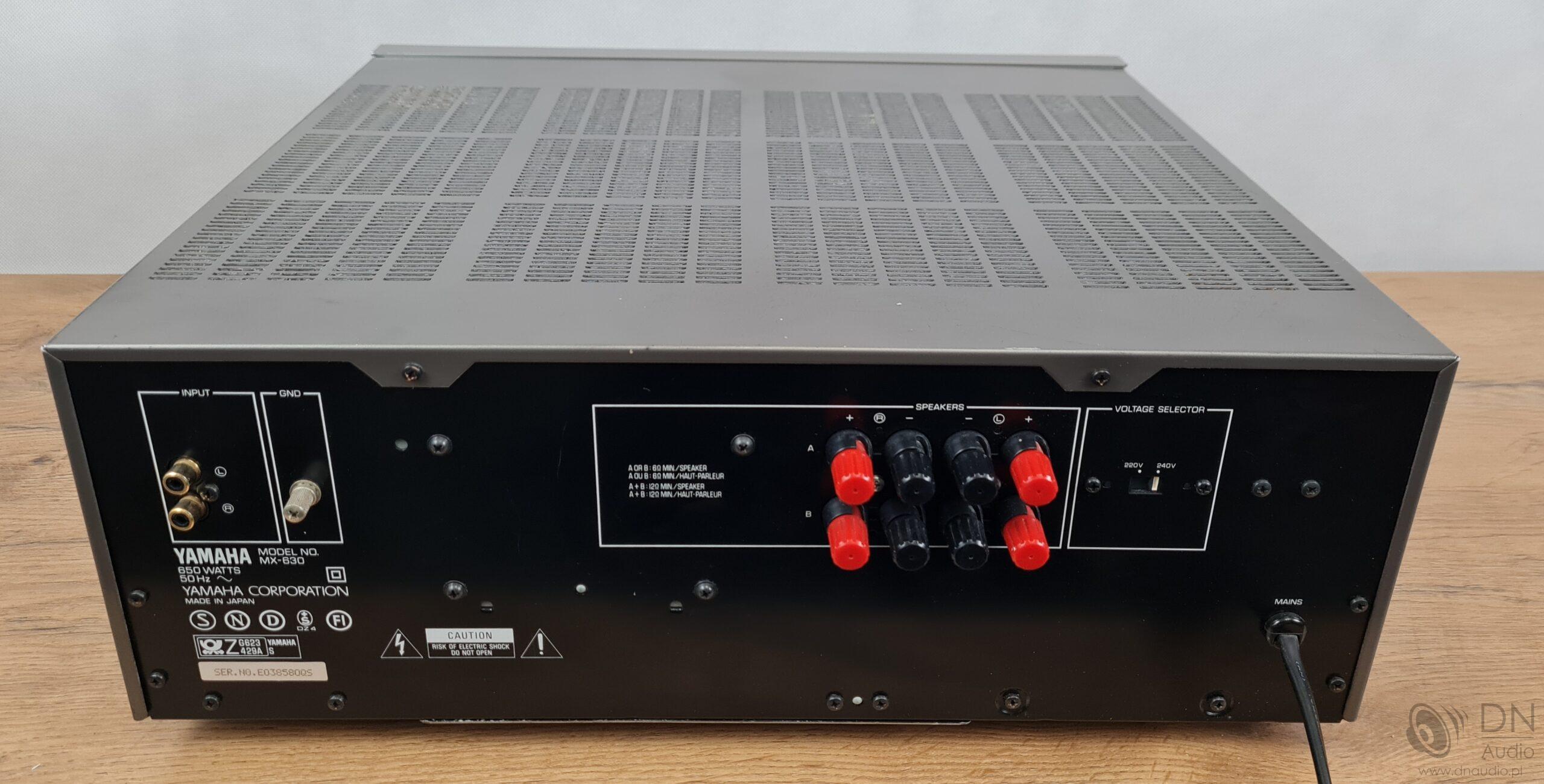 Yamaha MX-630 - obrazek 8