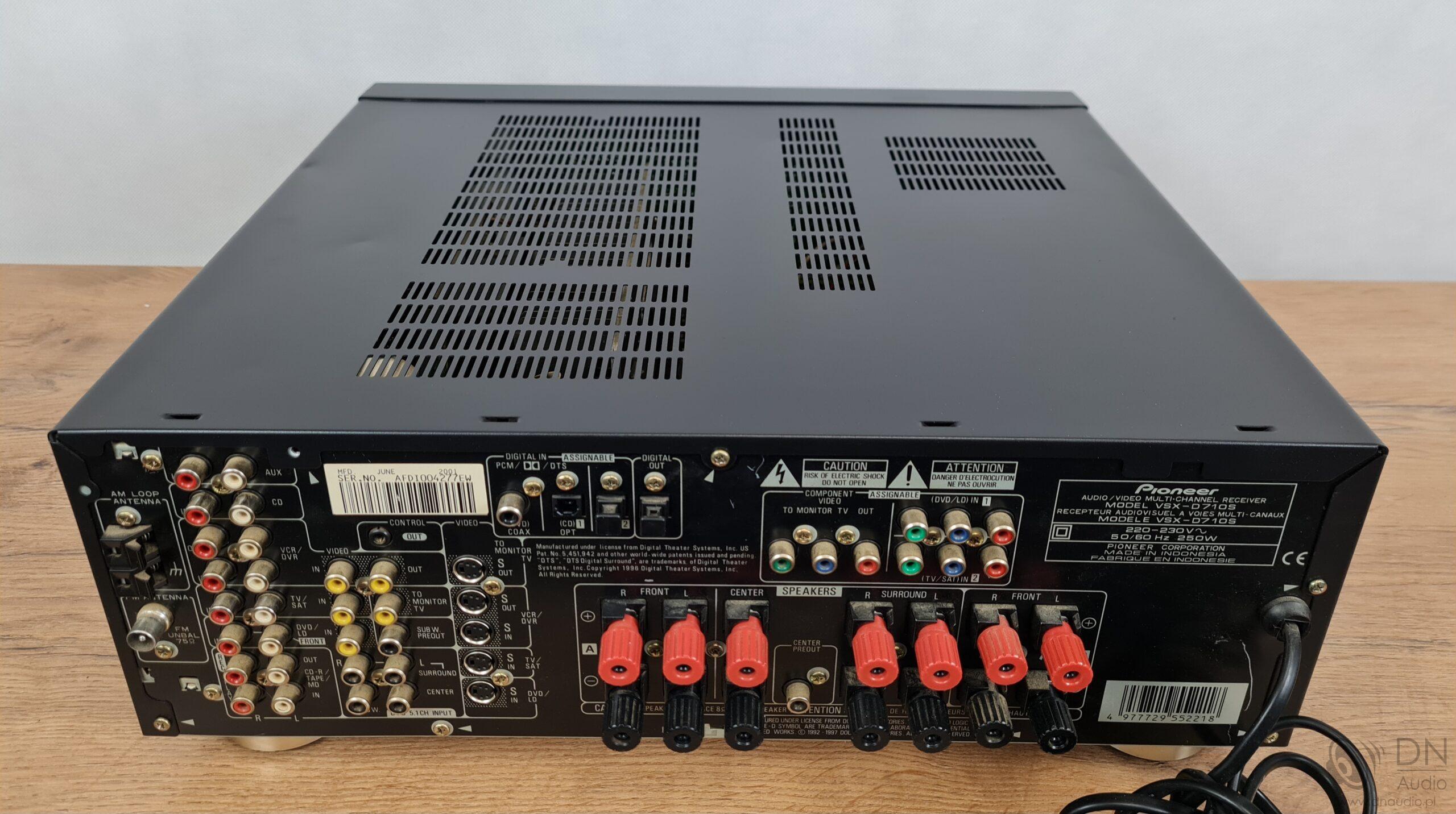 Pioneer VSX-D710s - obrazek 13