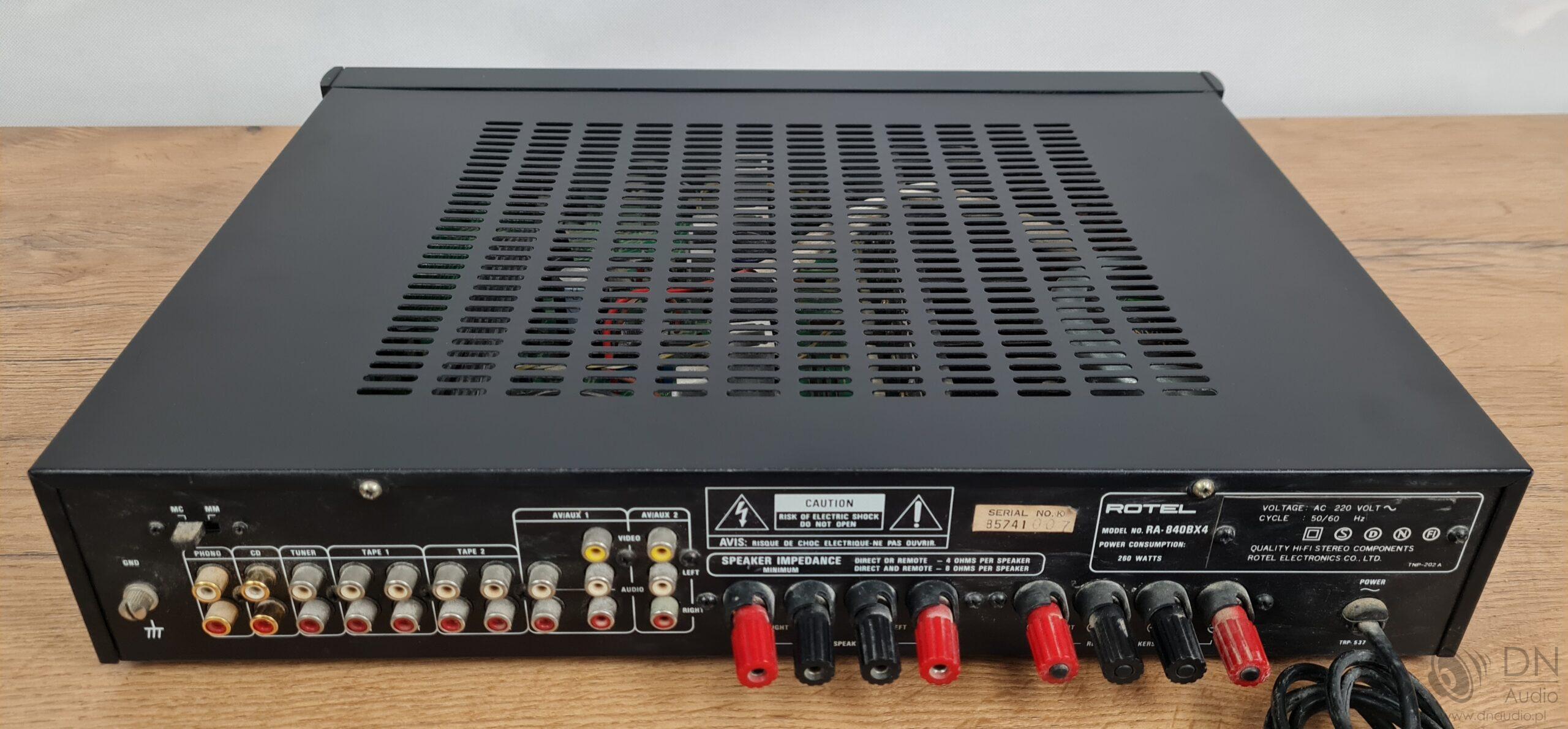 Rotel RA-840BX4 - obrazek 8