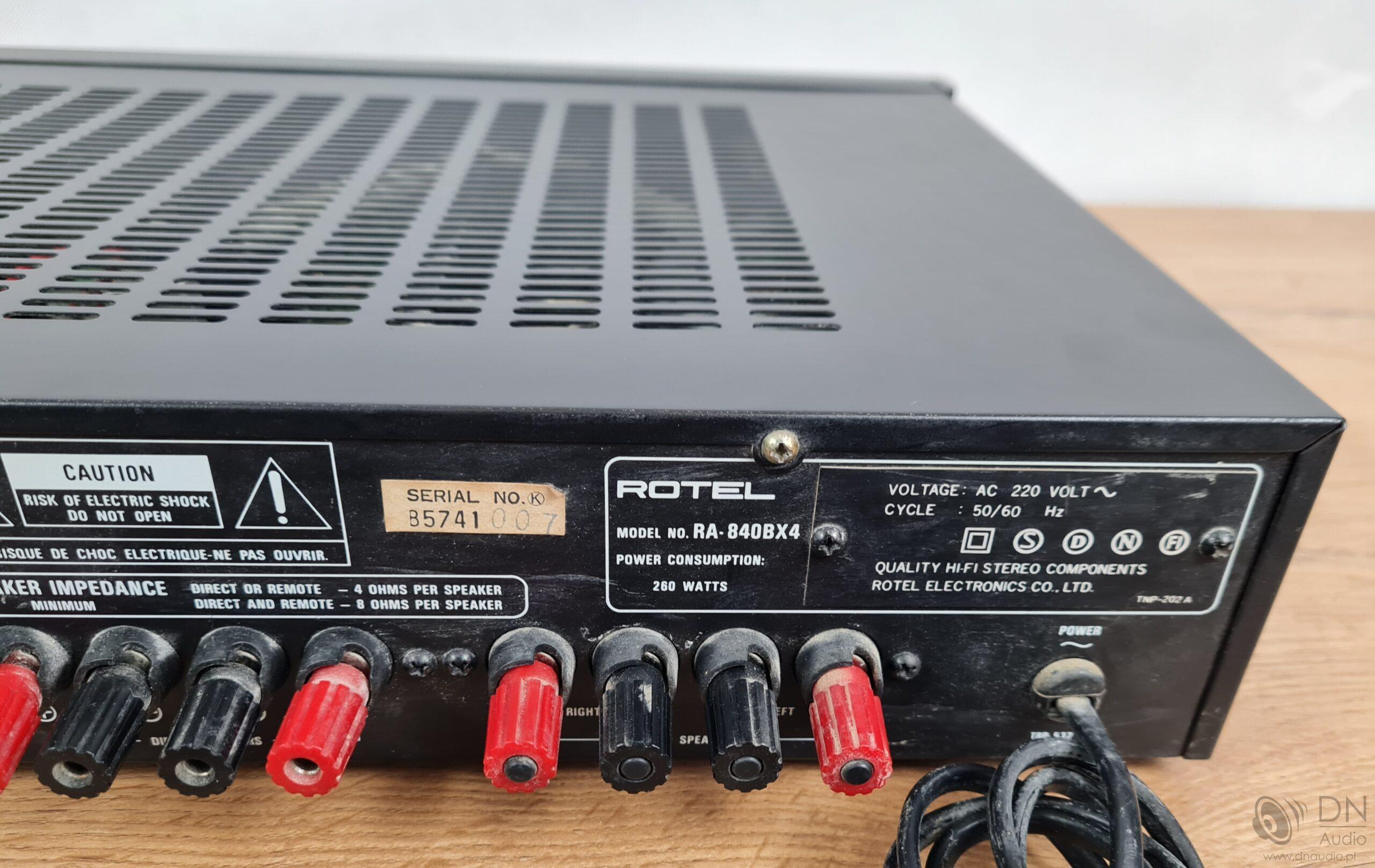Rotel RA-840BX4 - obrazek 10