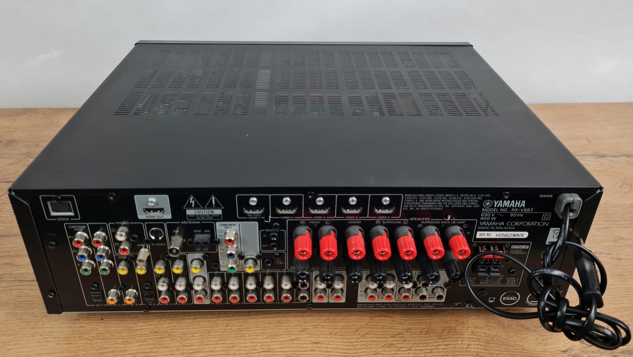 Yamaha RX-V667 - obrazek 14