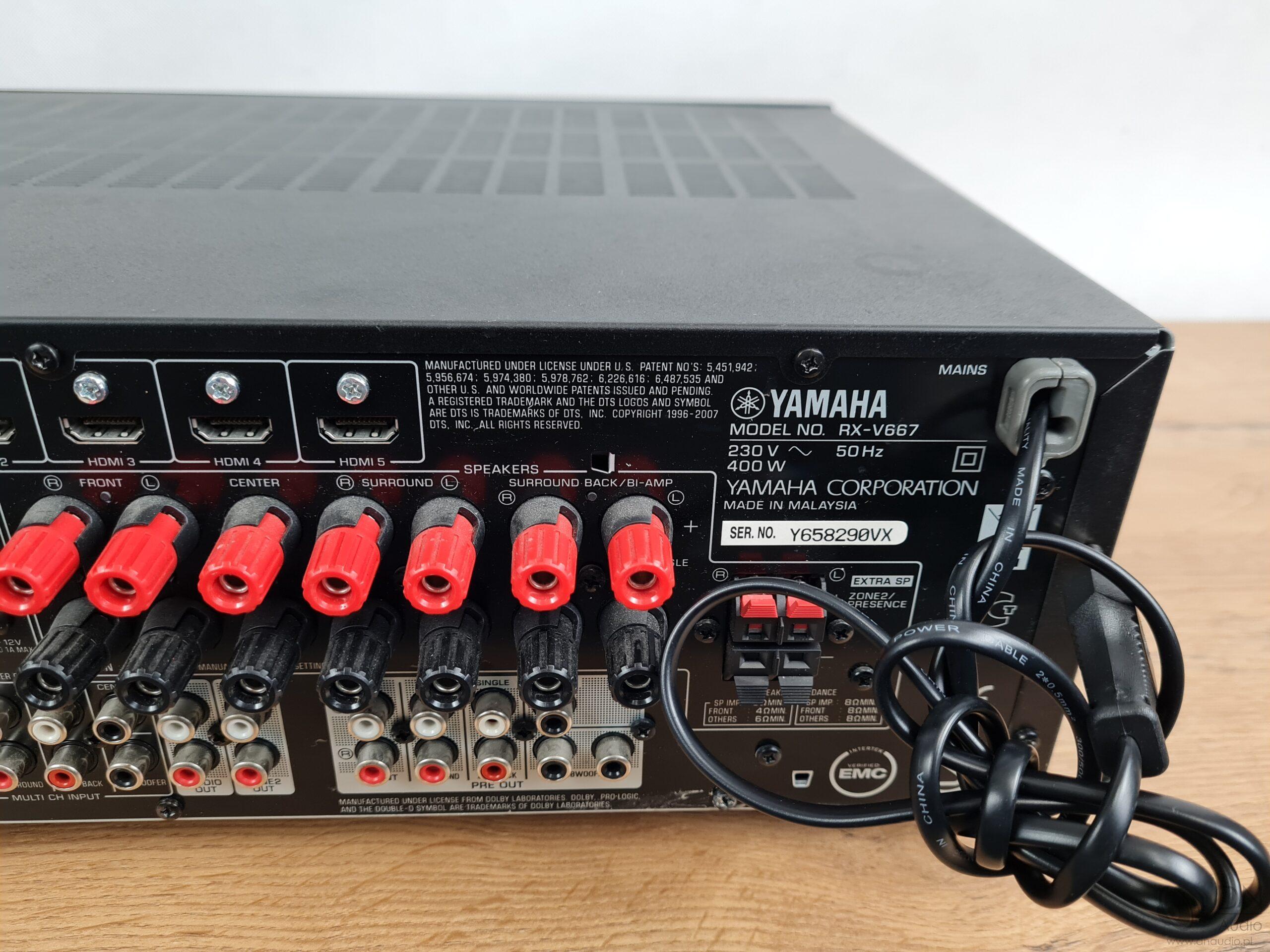 Yamaha RX-V667 - obrazek 16