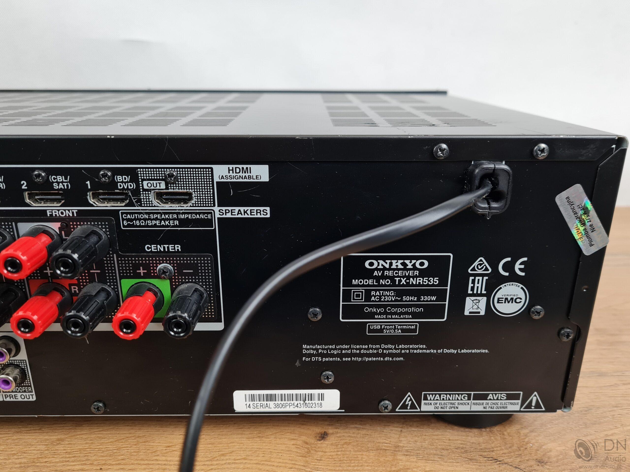 Onkyo TX-NR535 - obrazek 12