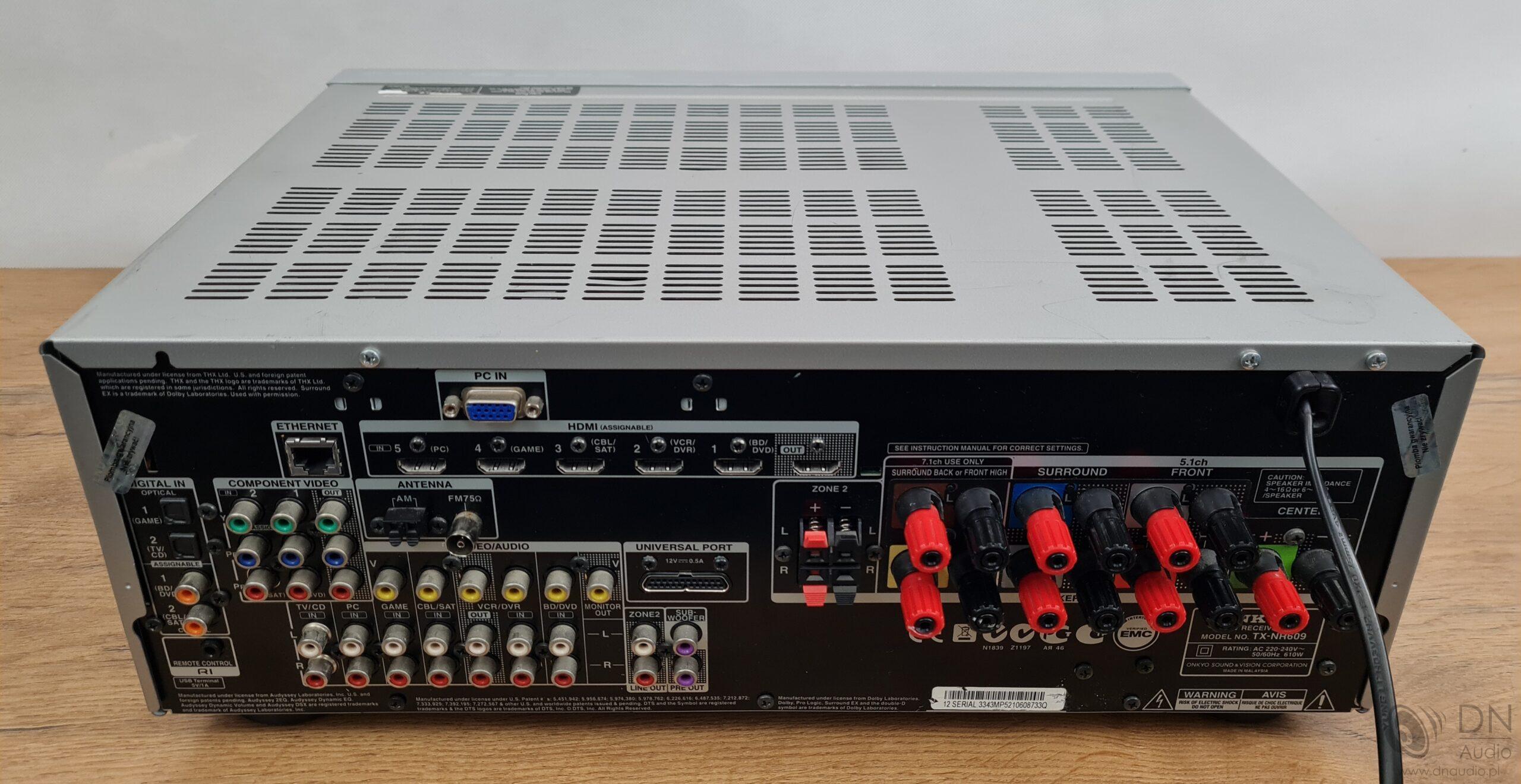 Onkyo TX-NR609 - obrazek 12
