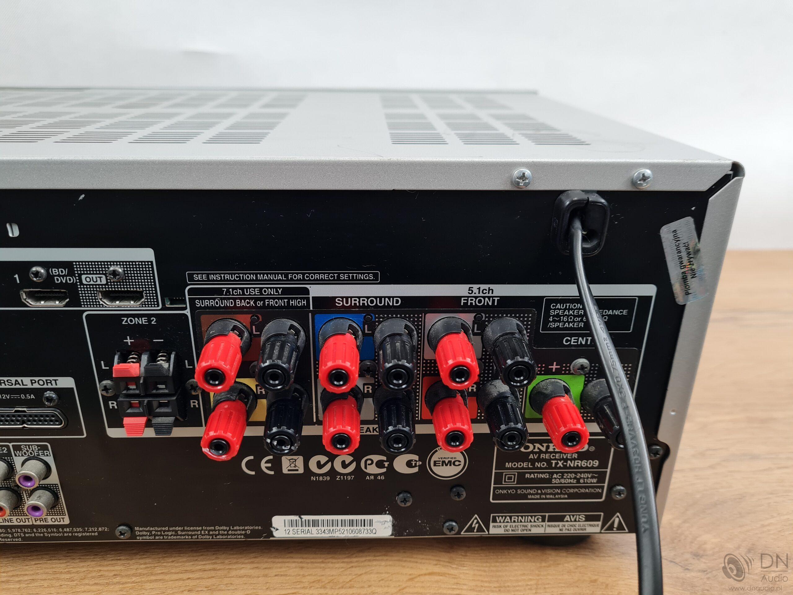 Onkyo TX-NR609 - obrazek 14