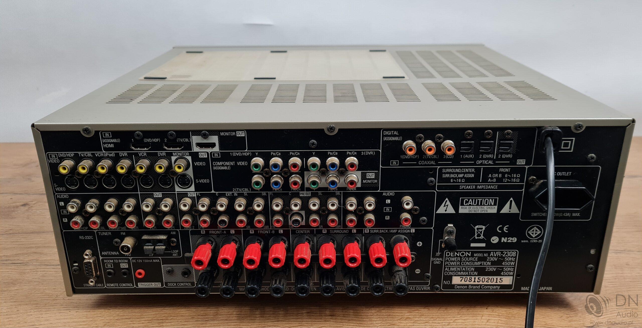Denon AVR-2308 - obrazek 12