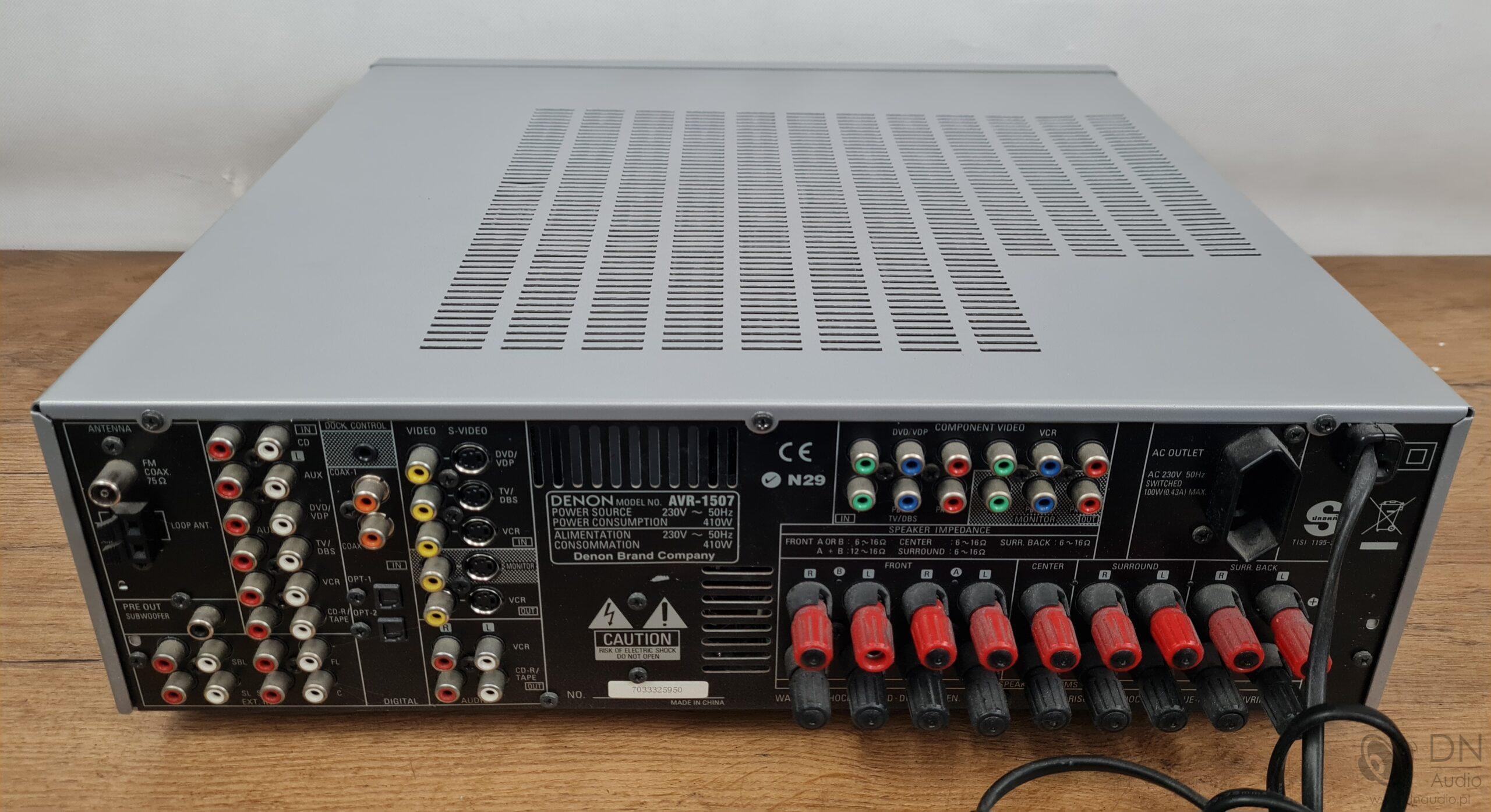 Denon AVR-1507 - obrazek 8