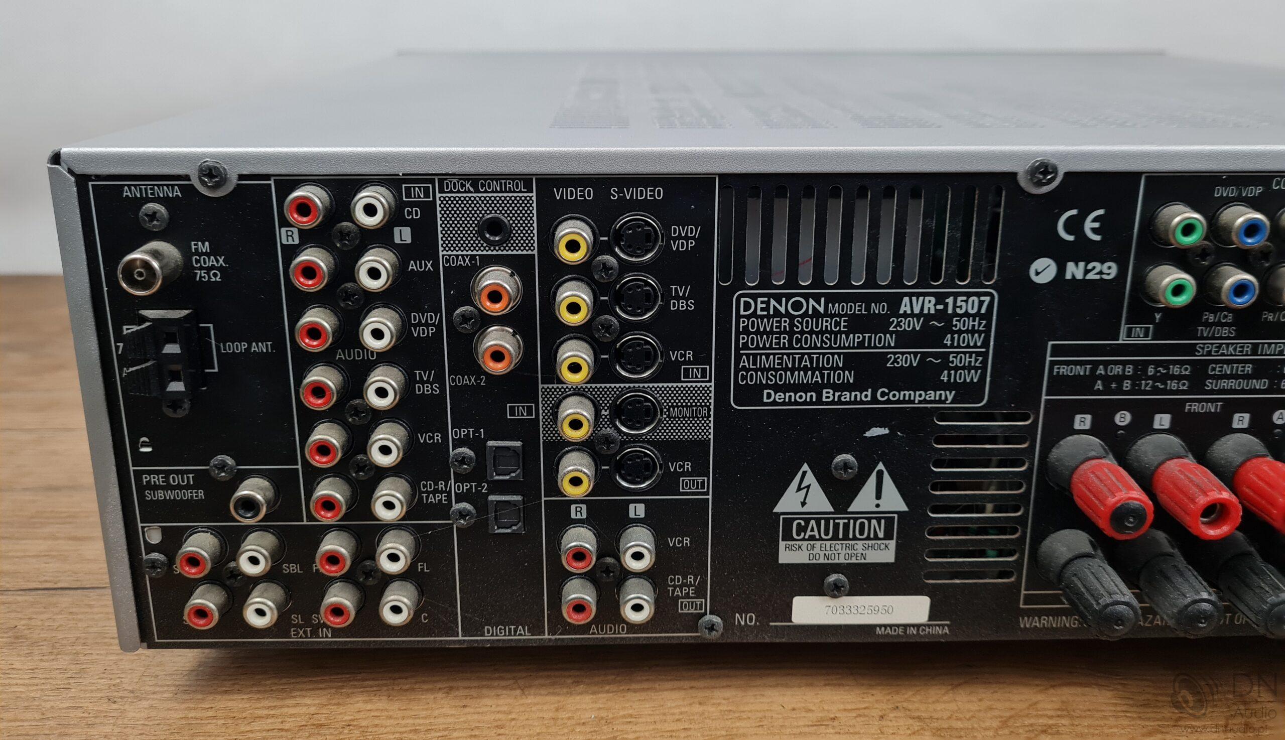 Denon AVR-1507 - obrazek 10