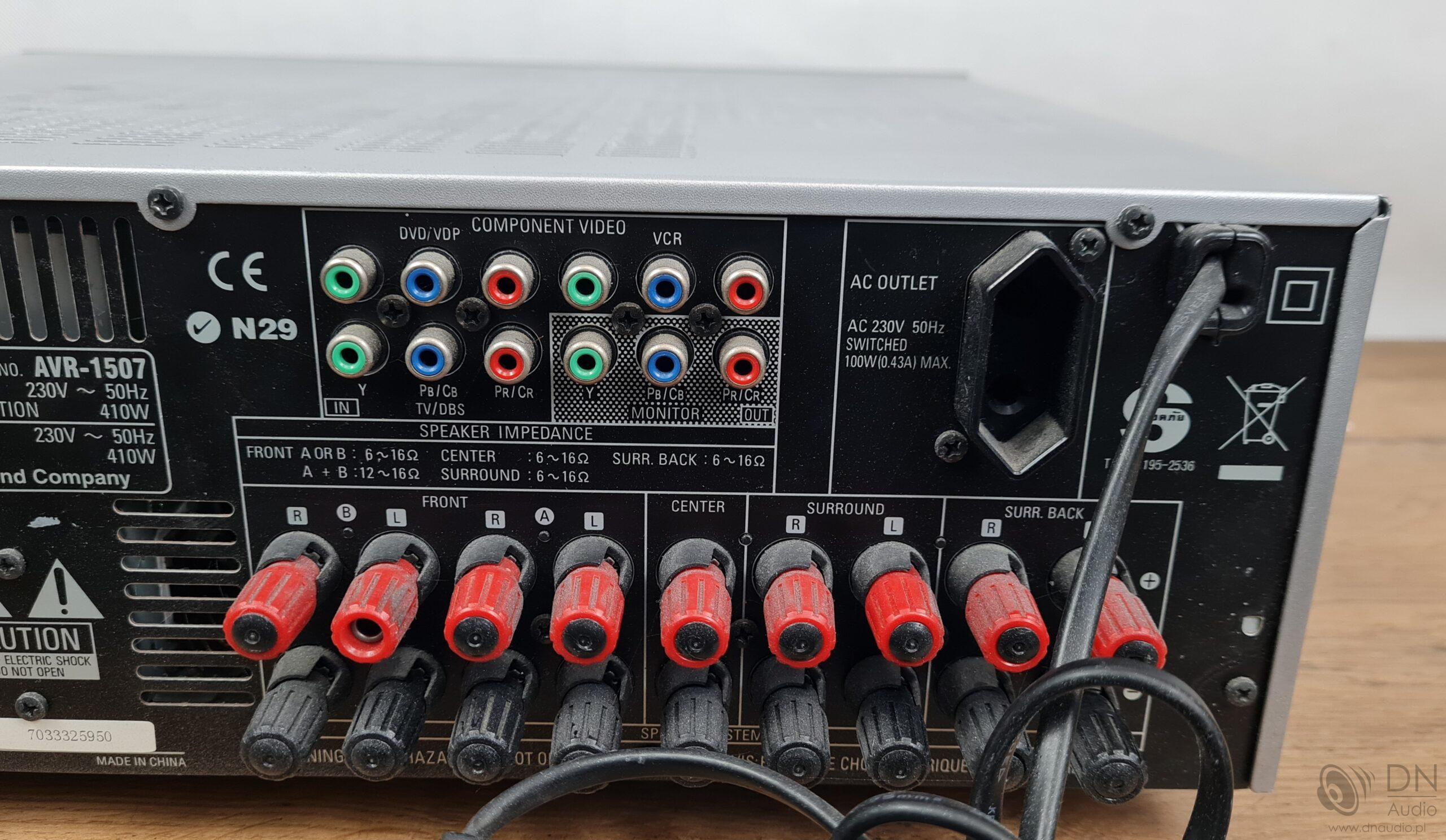 Denon AVR-1507 - obrazek 11