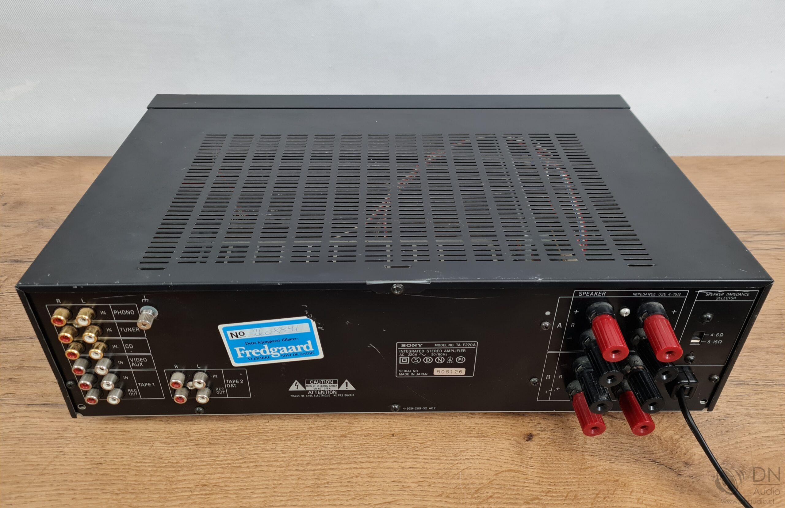 Sony TA-F220 - obrazek 10