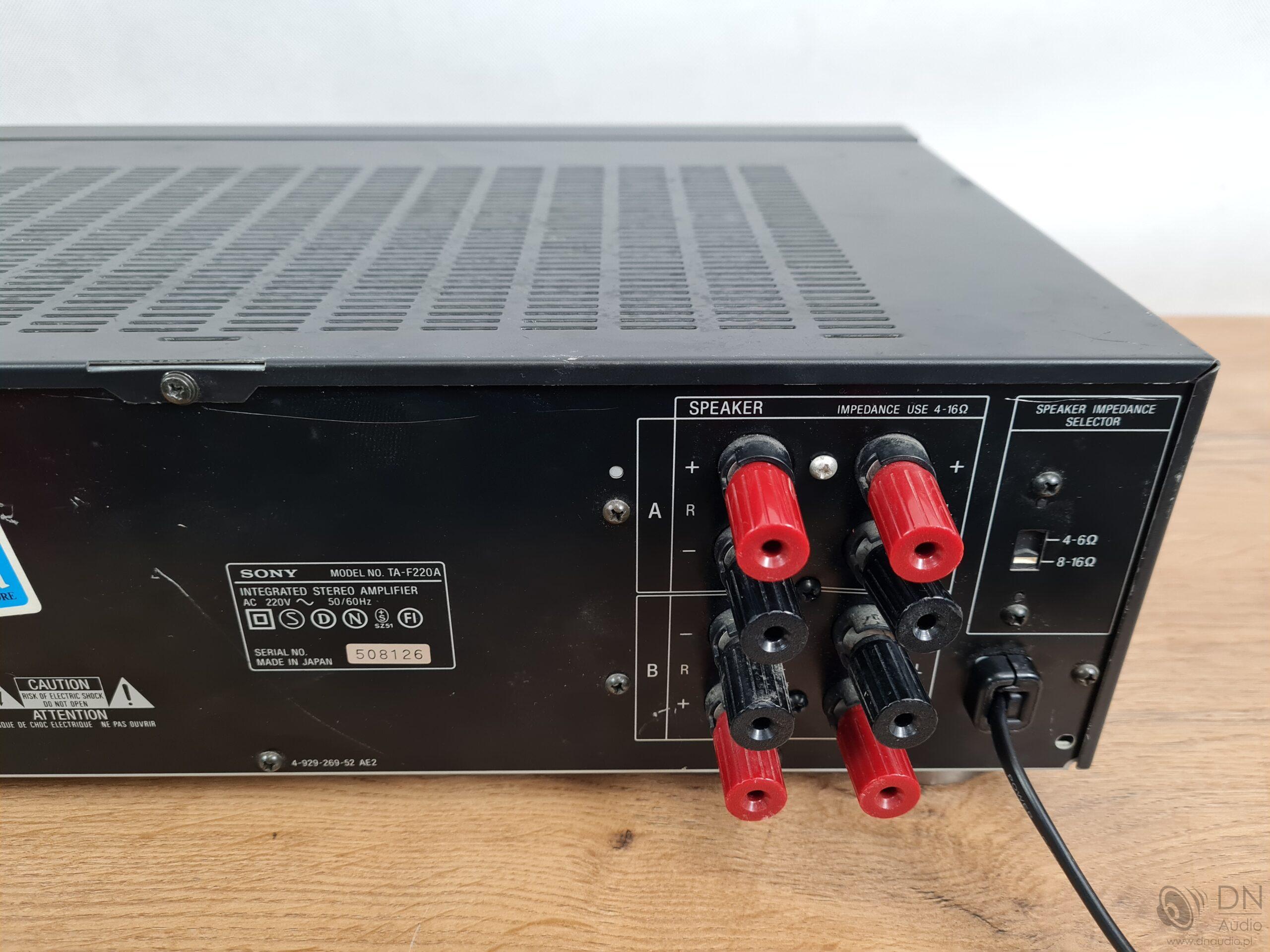 Sony TA-F220 - obrazek 12