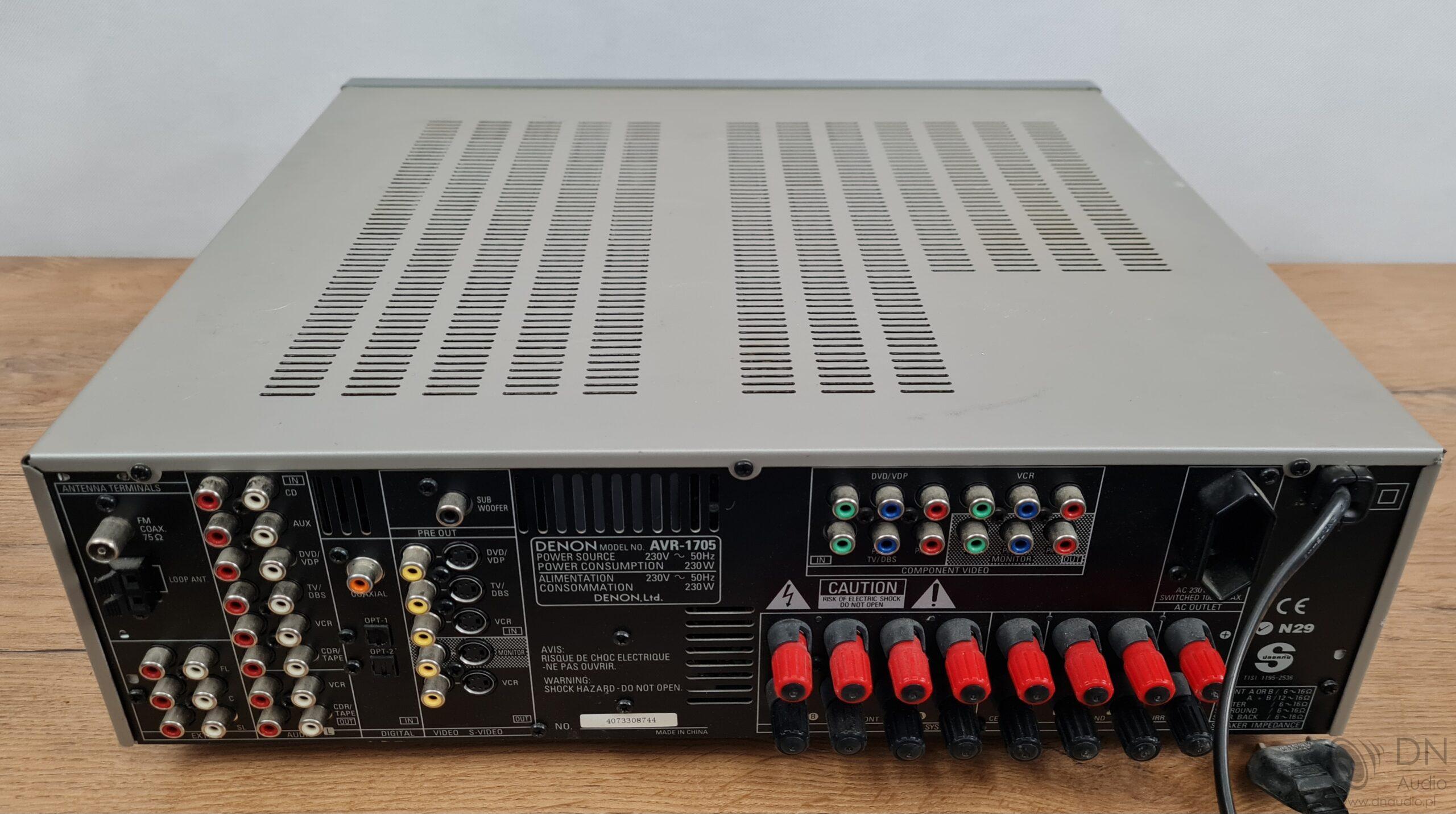 Denon AVR-1705 - obrazek 10