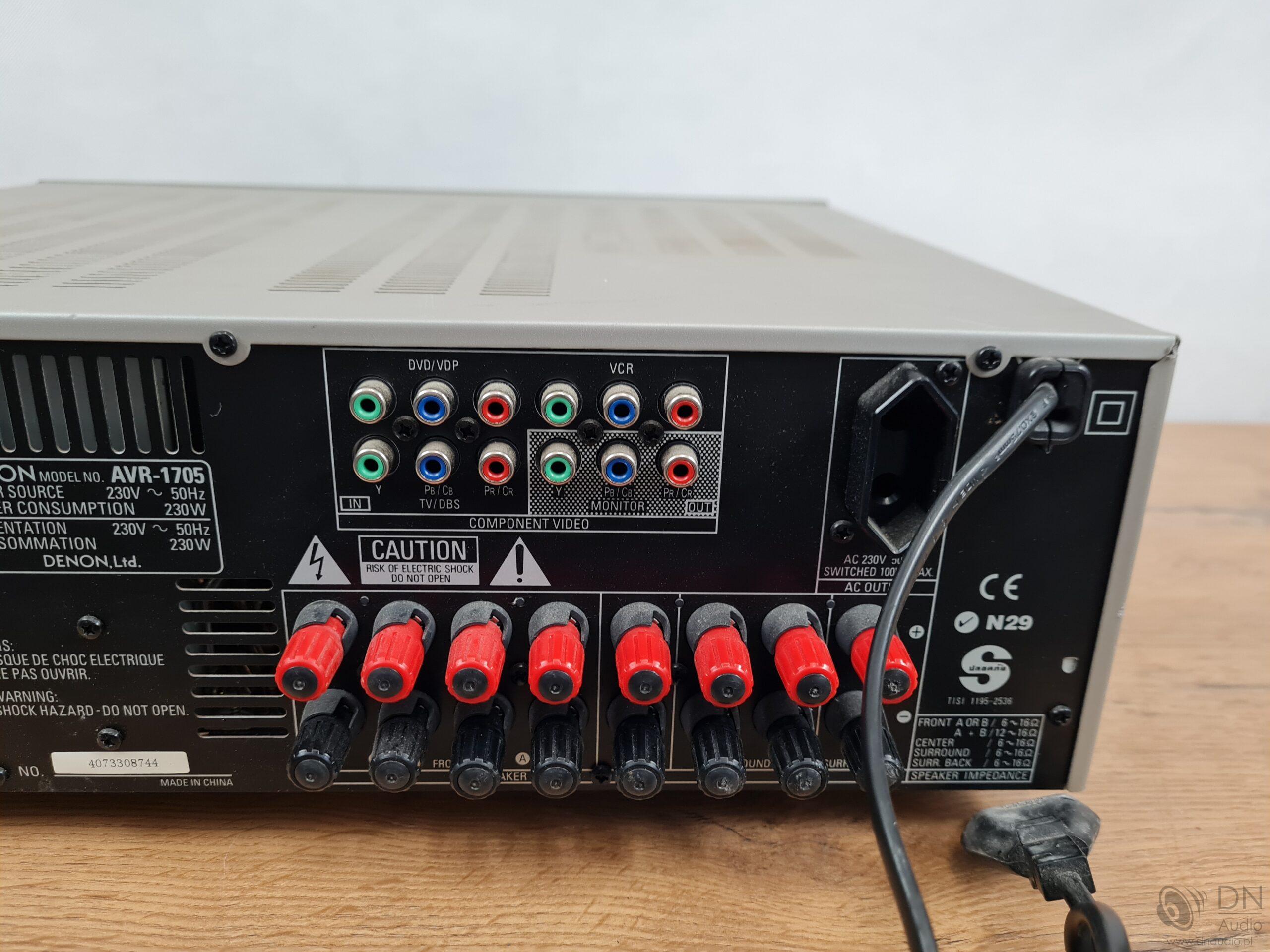 Denon AVR-1705 - obrazek 12