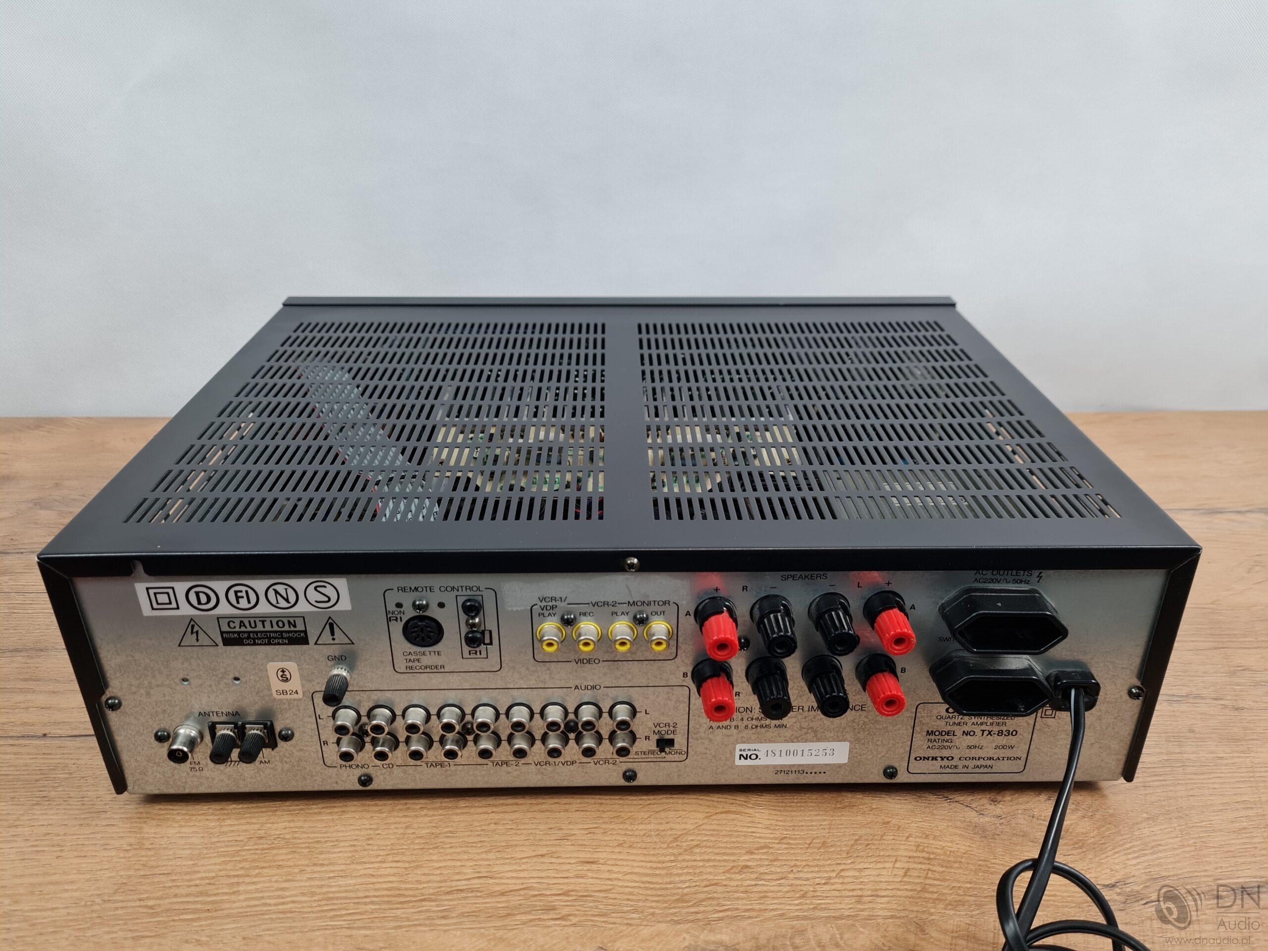 Onkyo TX-830 - obrazek 12