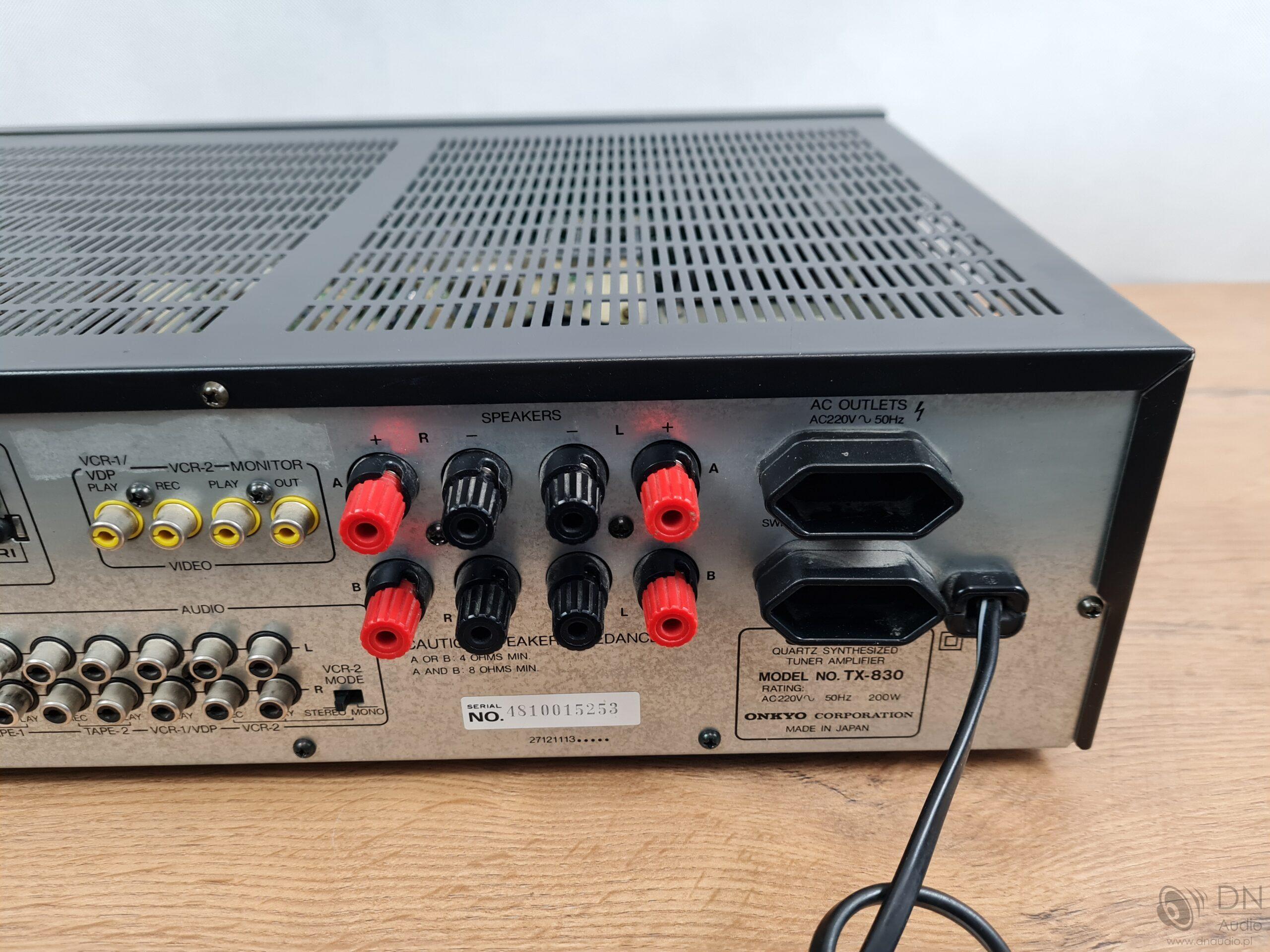 Onkyo TX-830 - obrazek 14