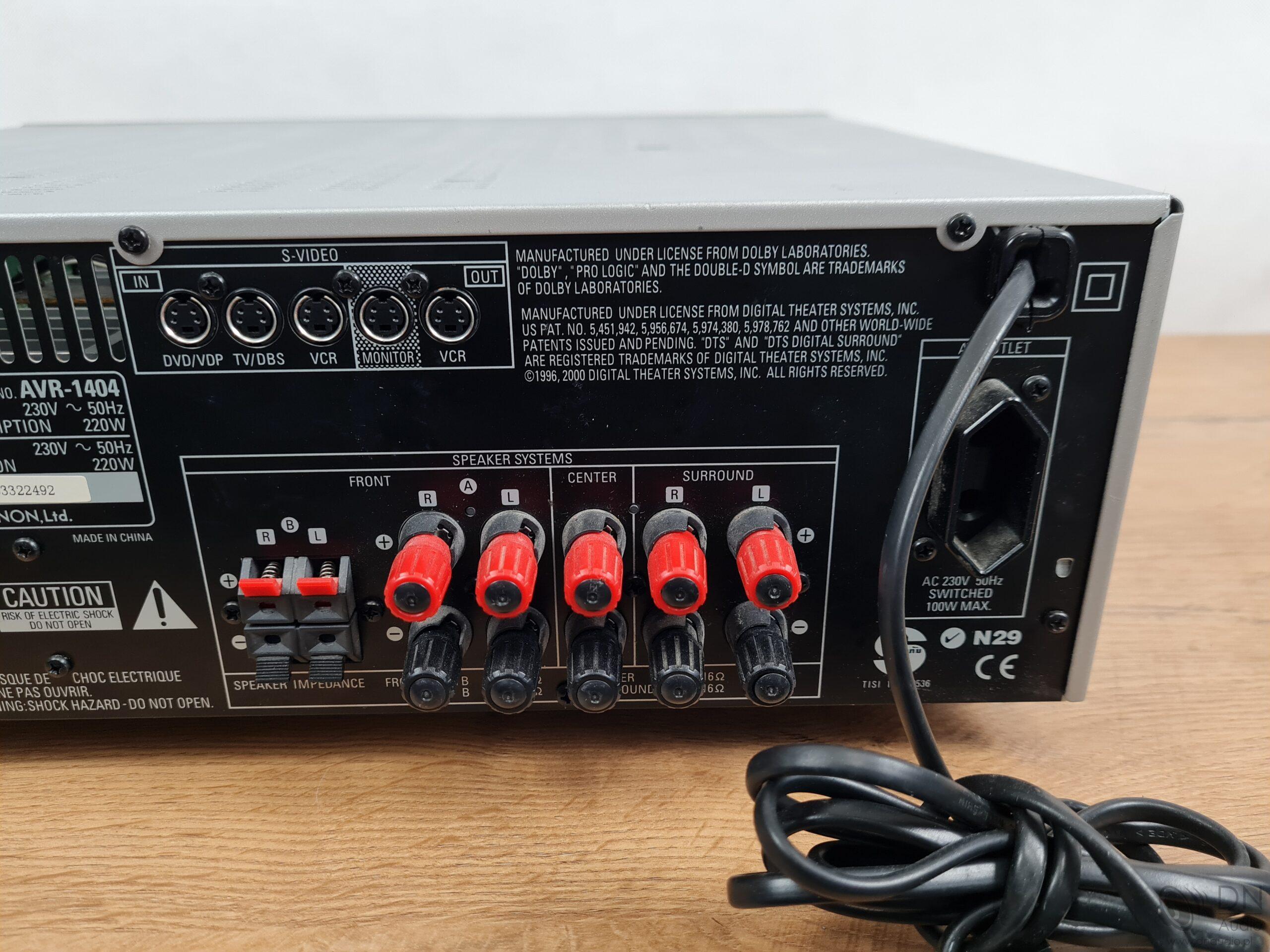 Denon AVR-1404 - obrazek 12