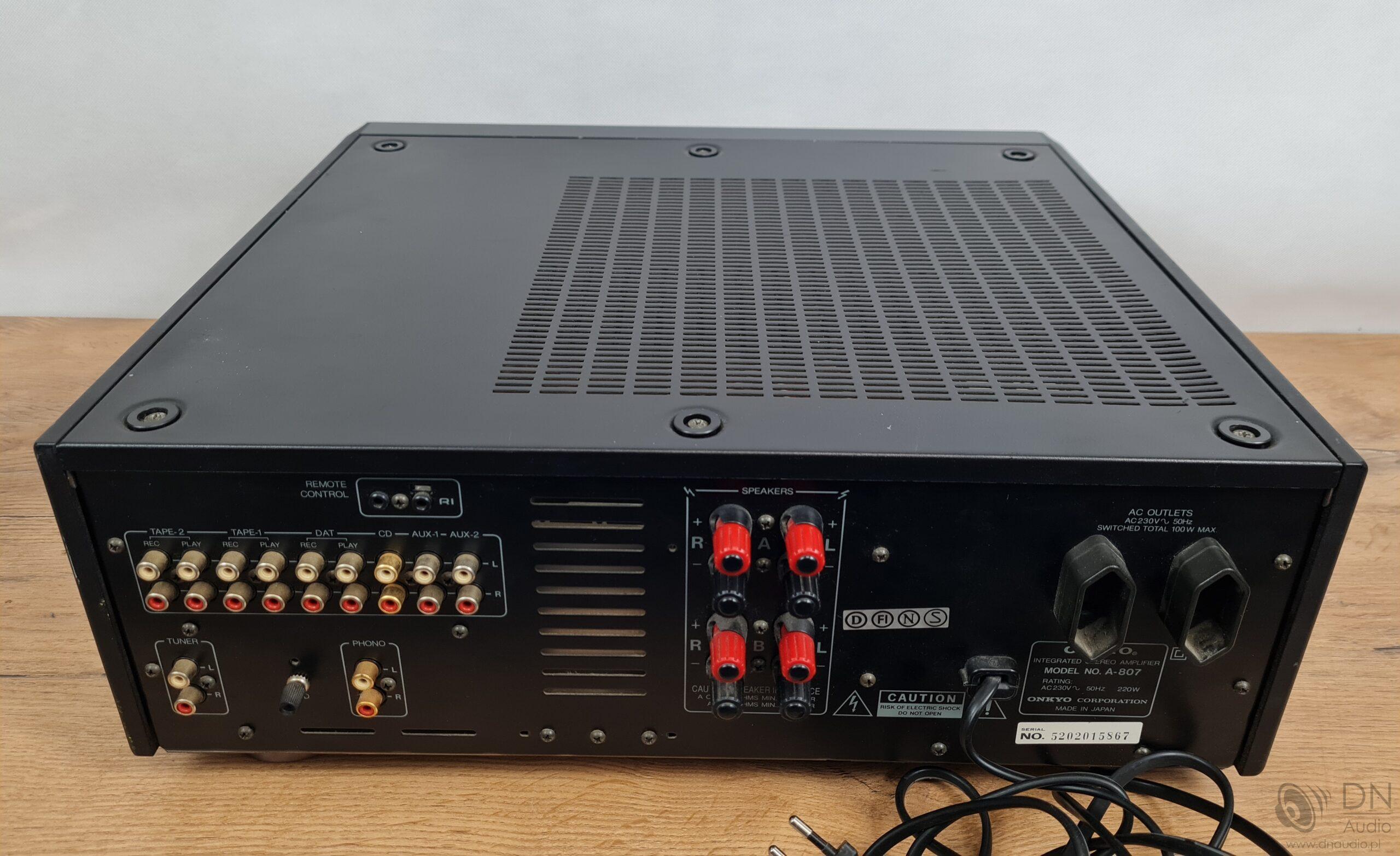 Onkyo A-807 - obrazek 11