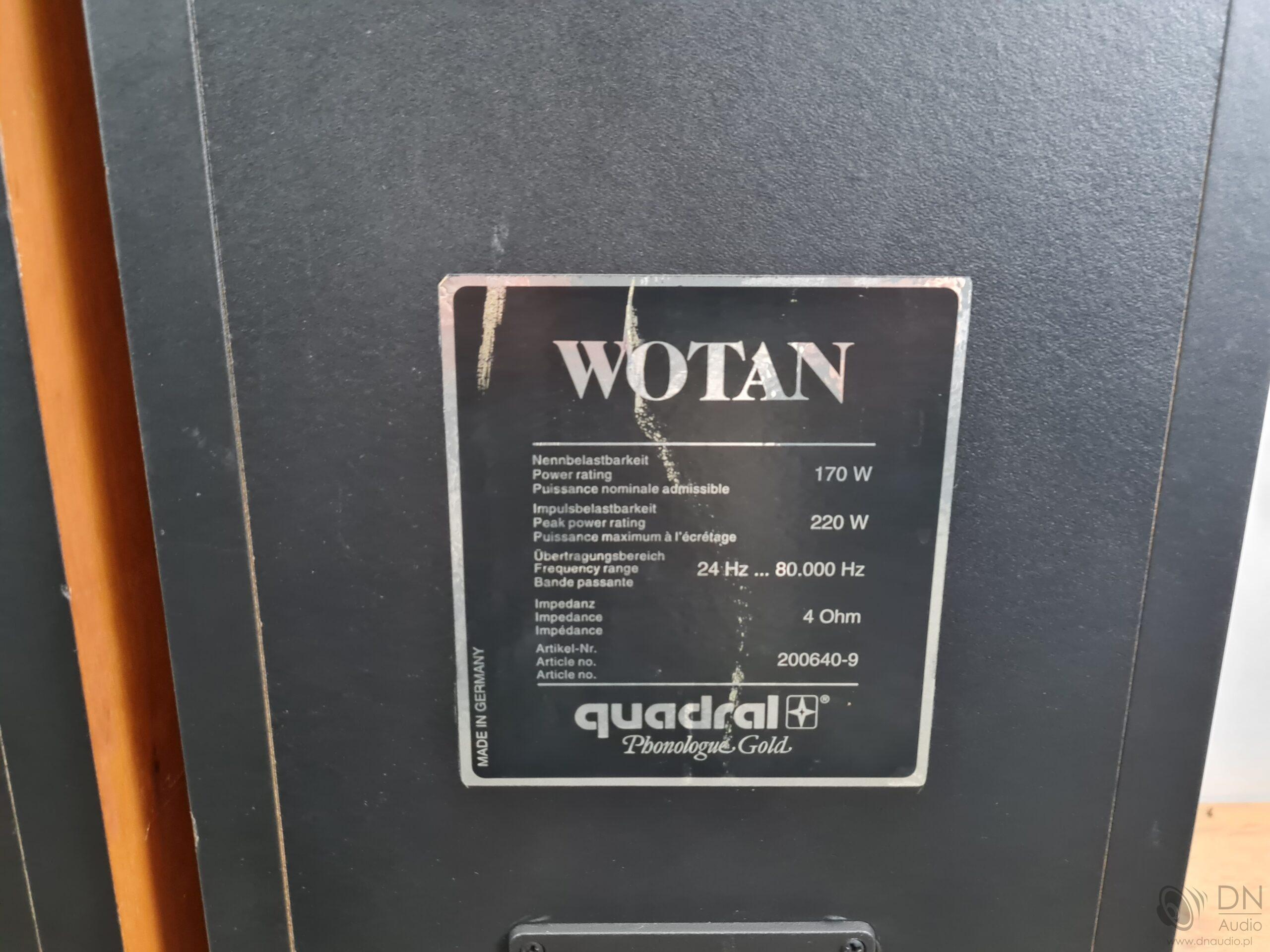 Quadral Phonologue Gold Wotan Mk VI - obrazek 20