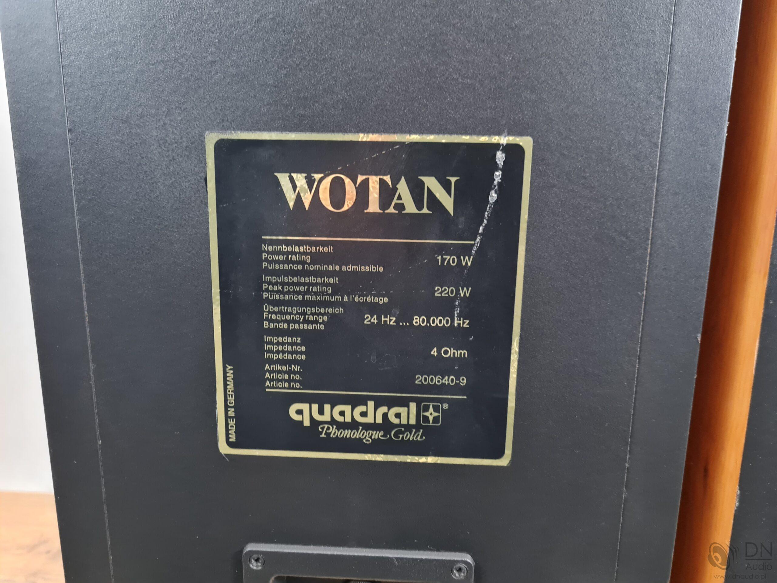 Quadral Phonologue Gold Wotan Mk VI - obrazek 21