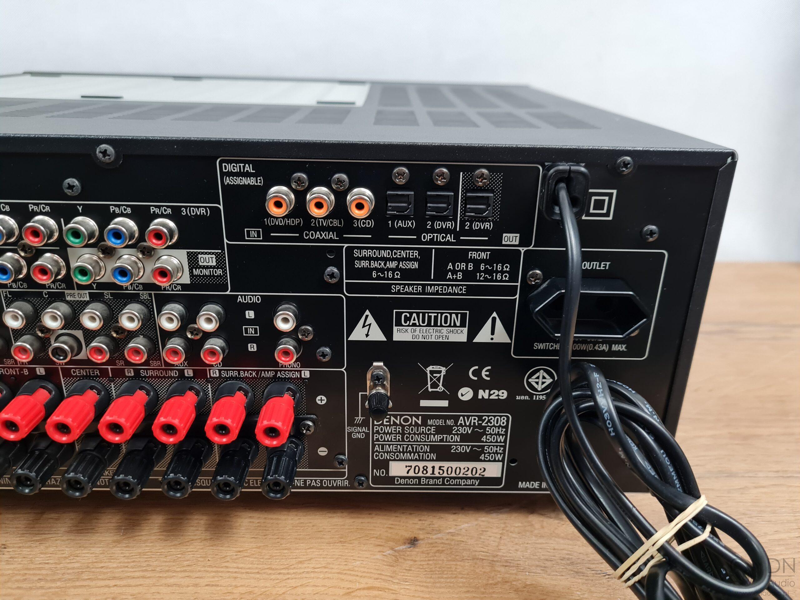 Denon AVR-2308 - obrazek 12