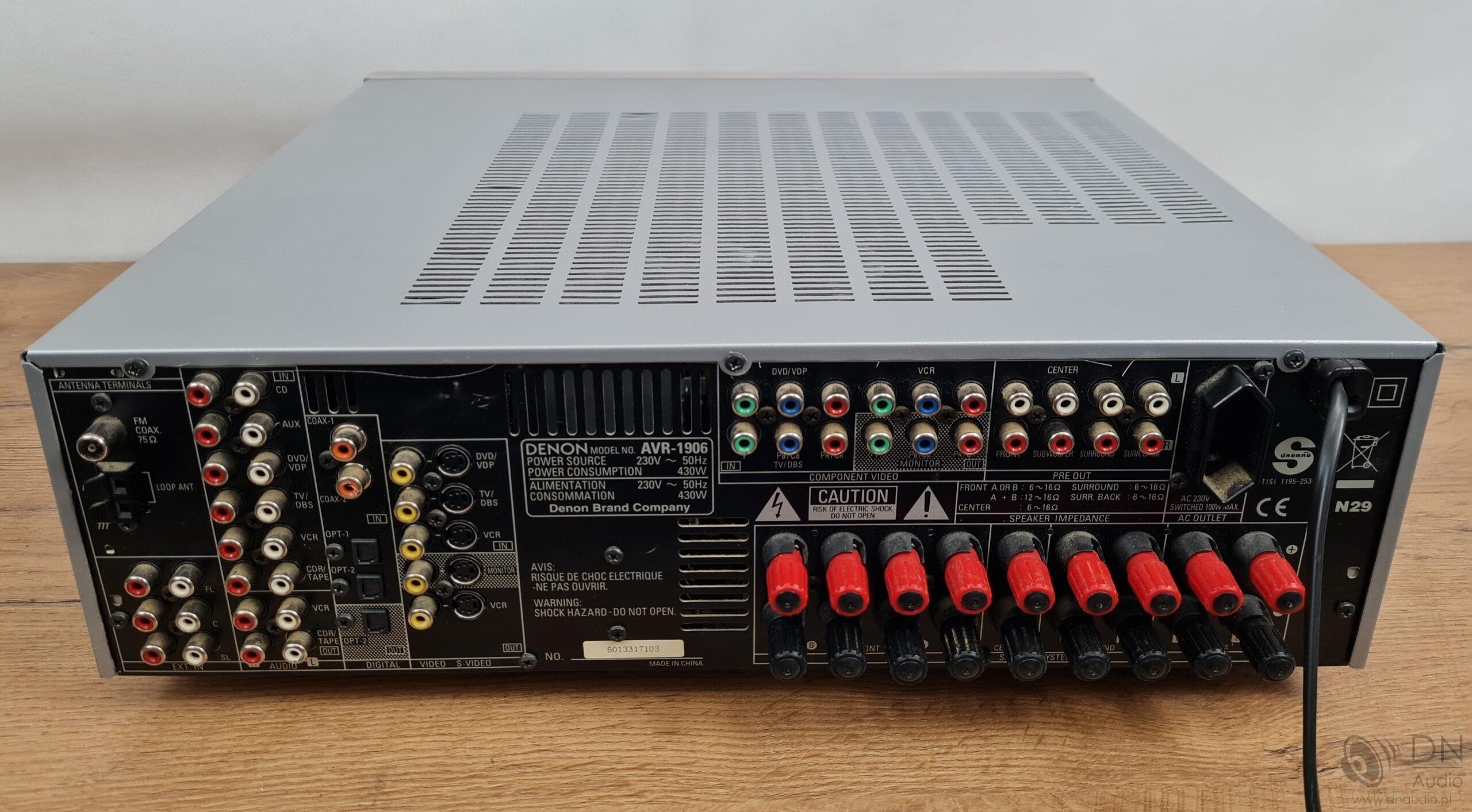 Denon AVR-1906 - obrazek 12
