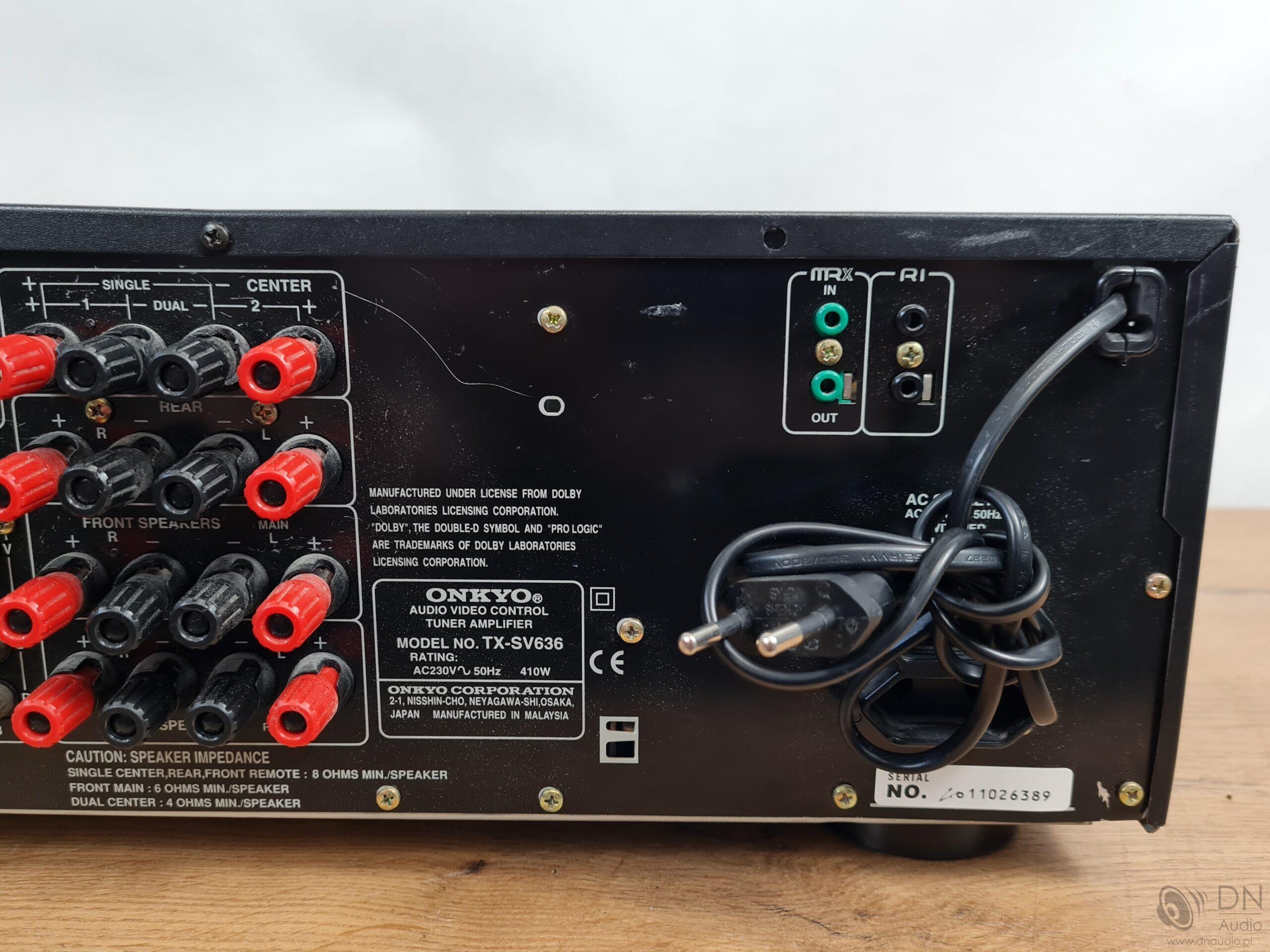 Onkyo TX-SV636 - obrazek 13