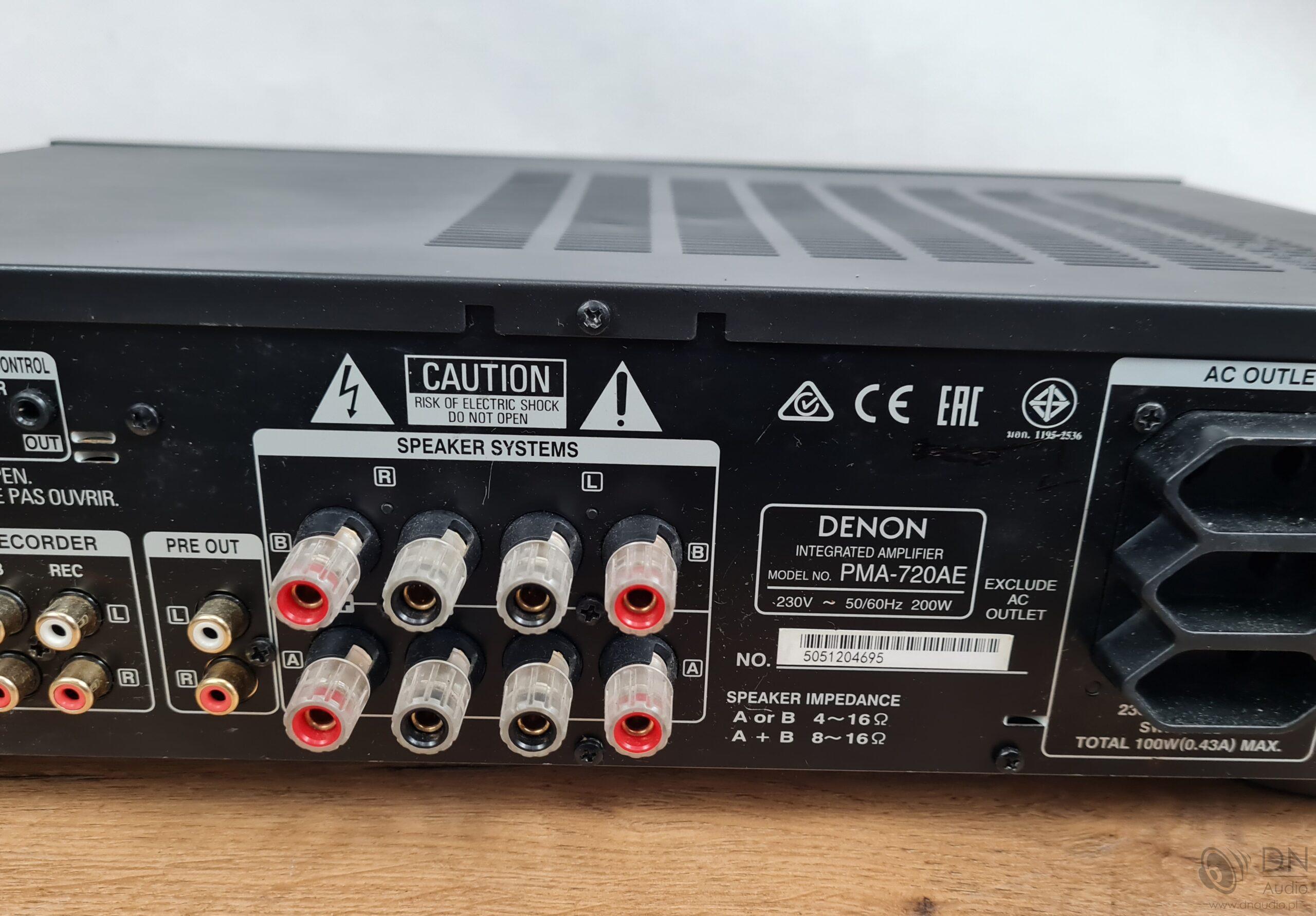 Denon PMA-720AE - obrazek 10