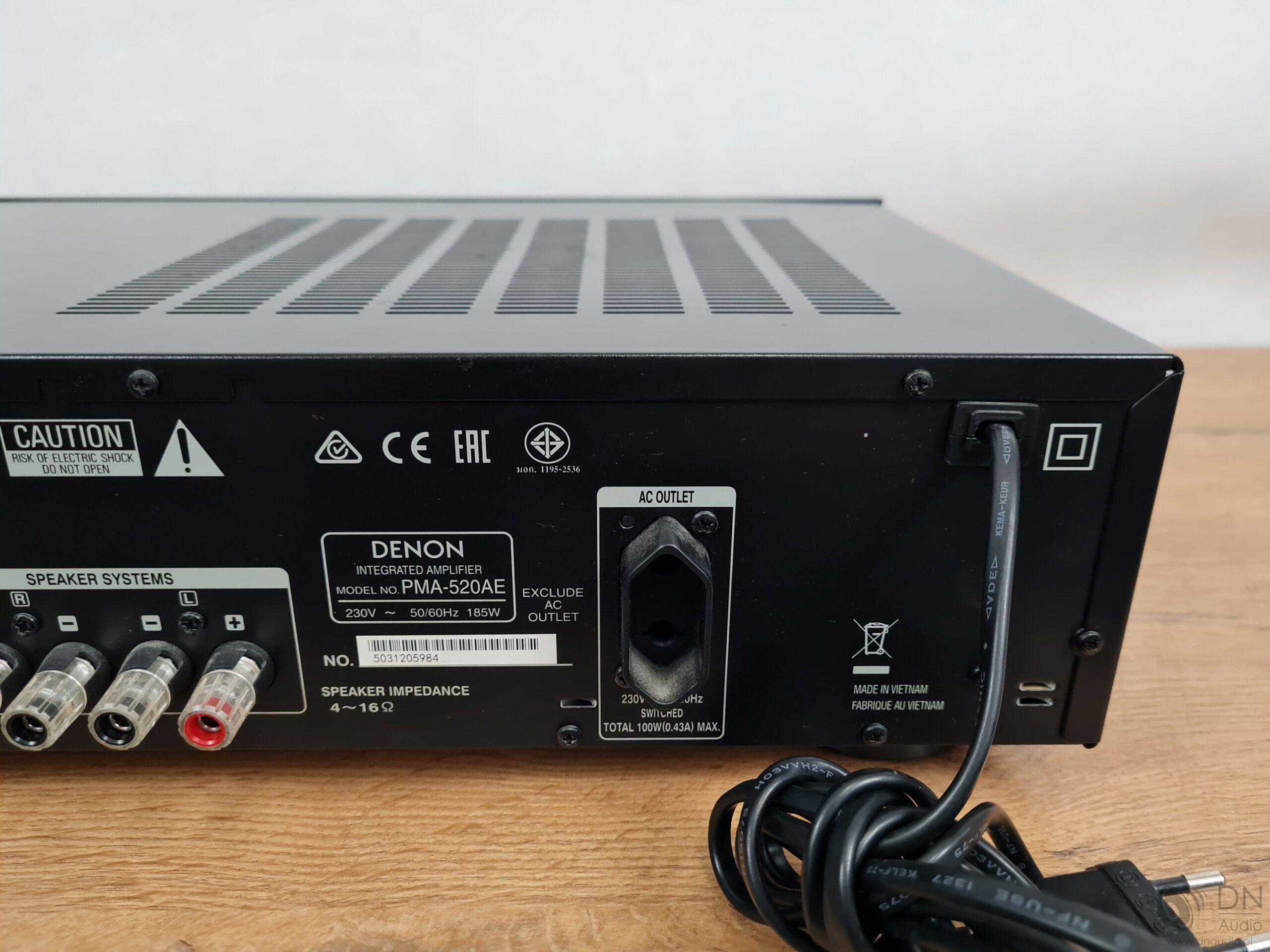 Denon PMA-520AE - obrazek 12