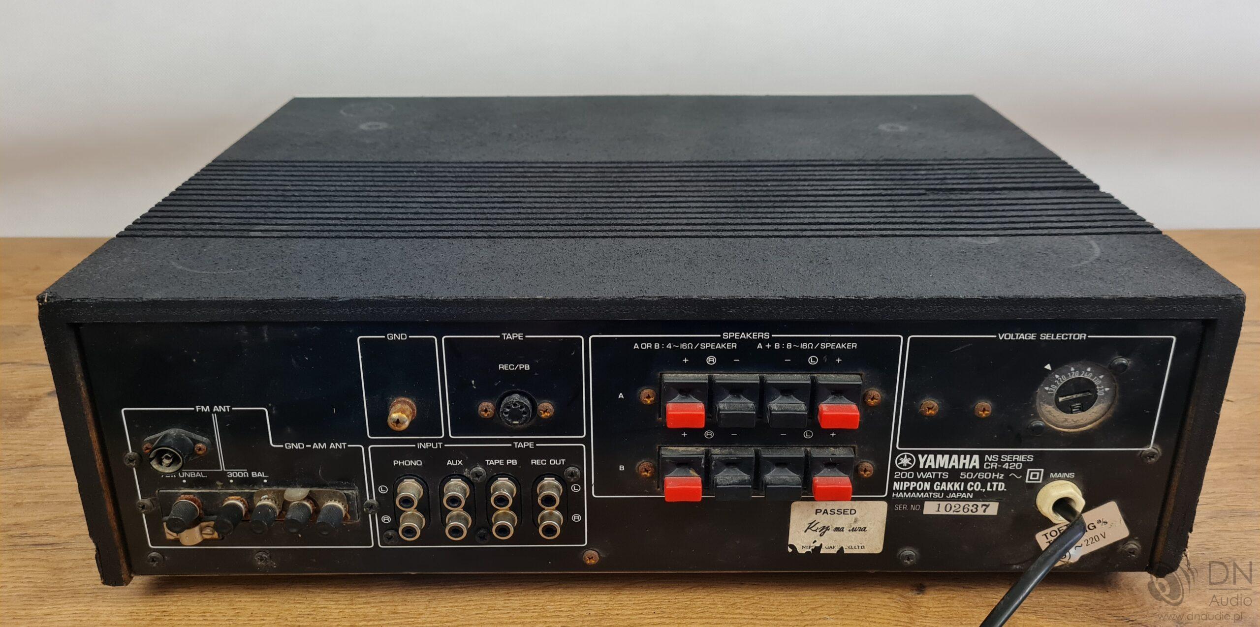 Yamaha CR-420 - obrazek 9