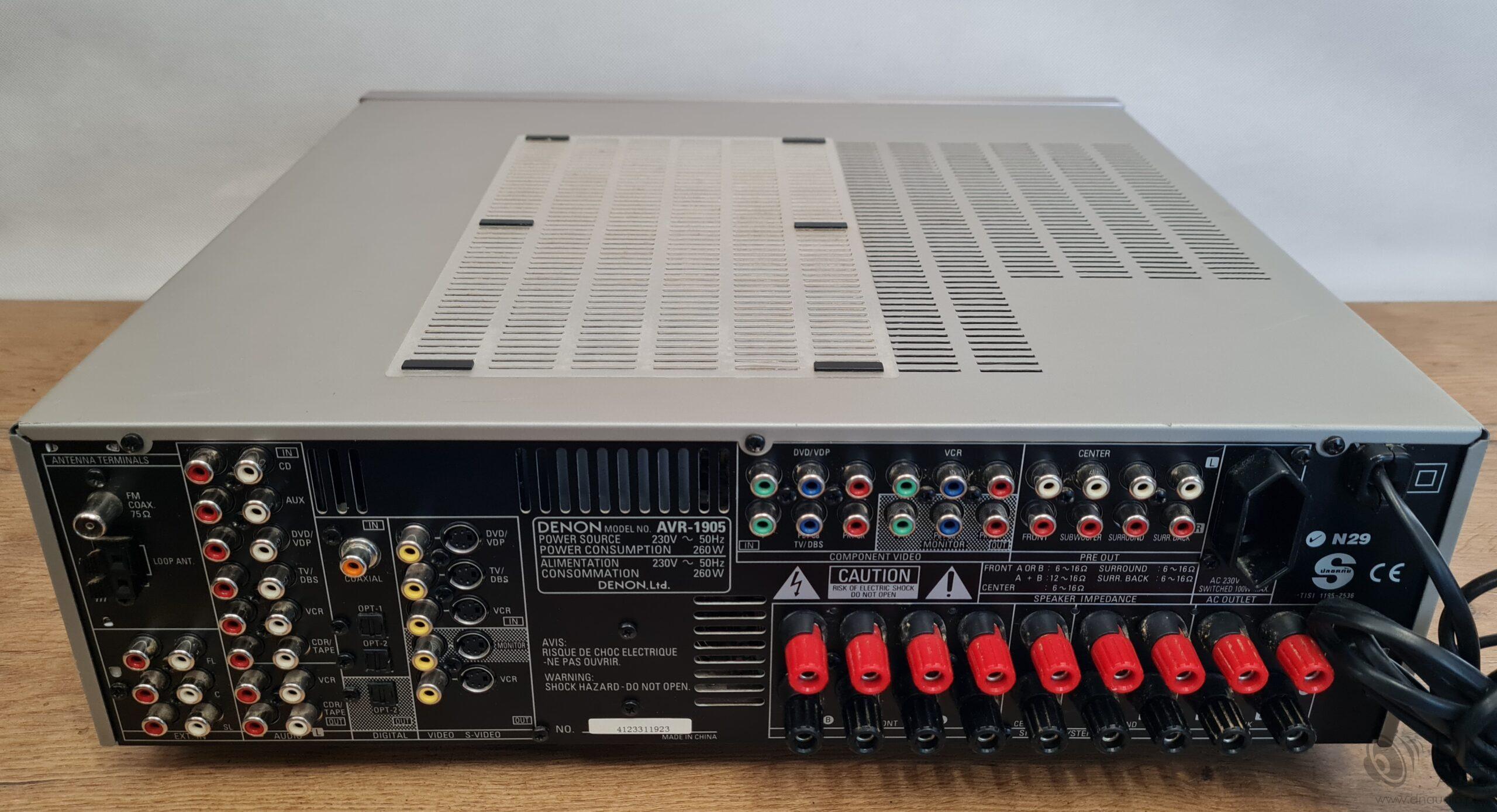 Denon AVR-1905 - obrazek 12