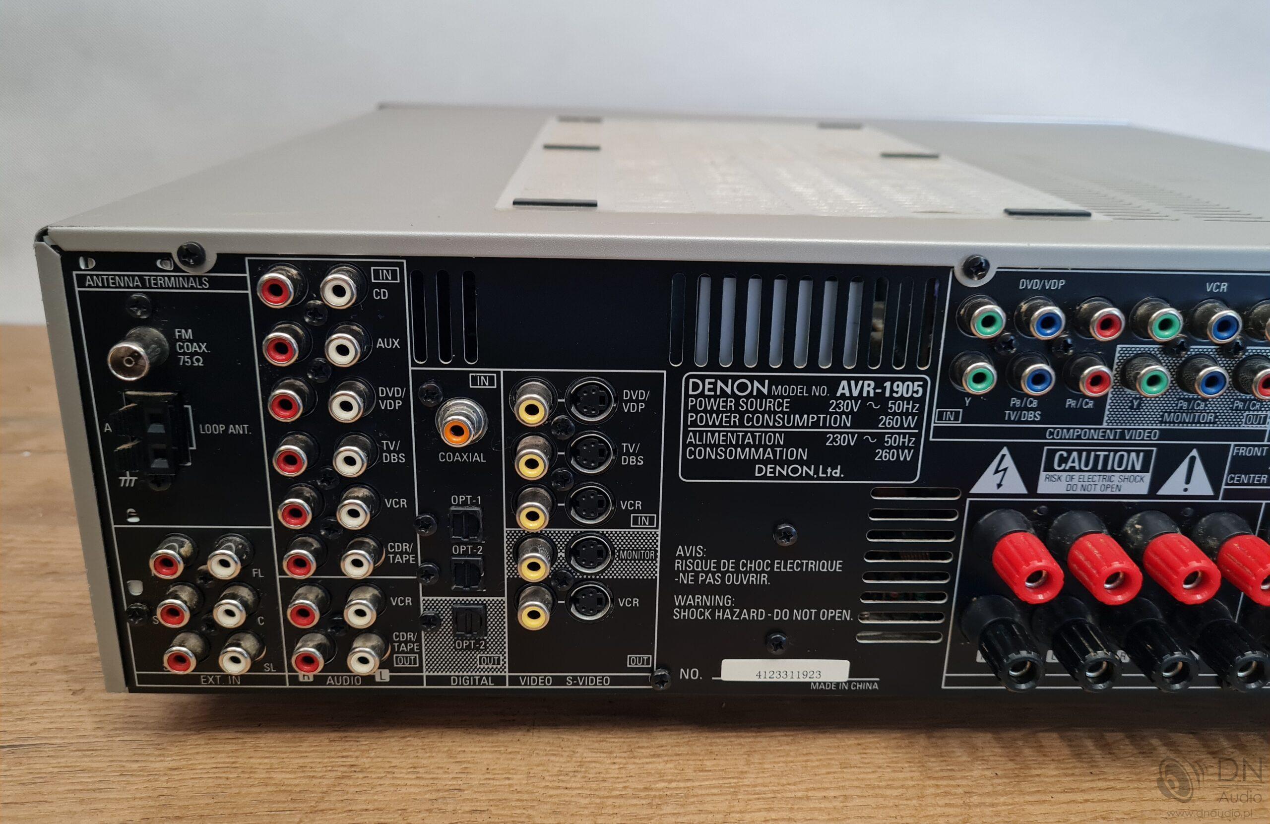 Denon AVR-1905 - obrazek 13